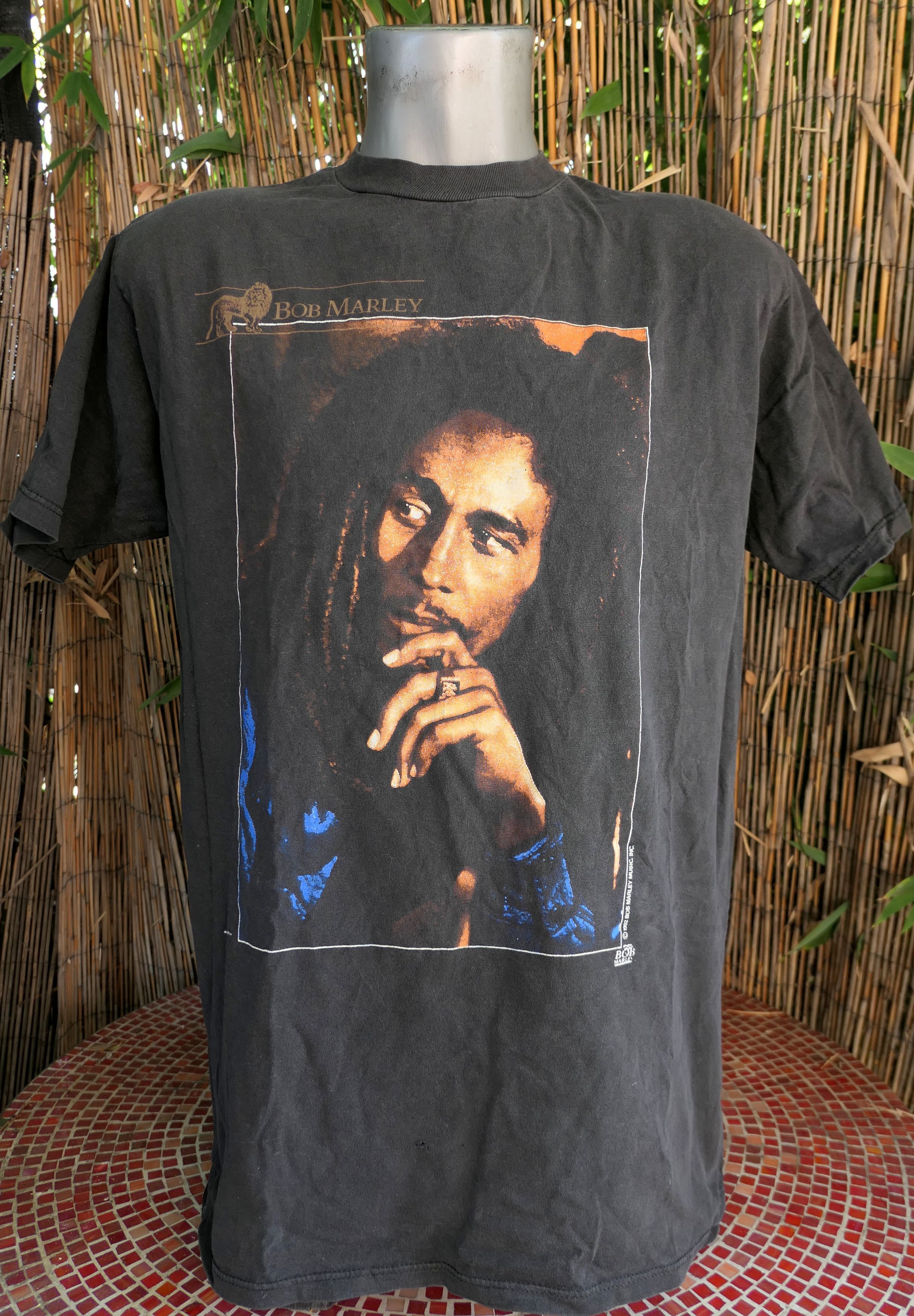 Vintage 90's Vintage 1992 BOB MARLEY Legend Tuff Gong T Shirt Large Size US L / EU 52-54 / 3 - 1 Thumbnail