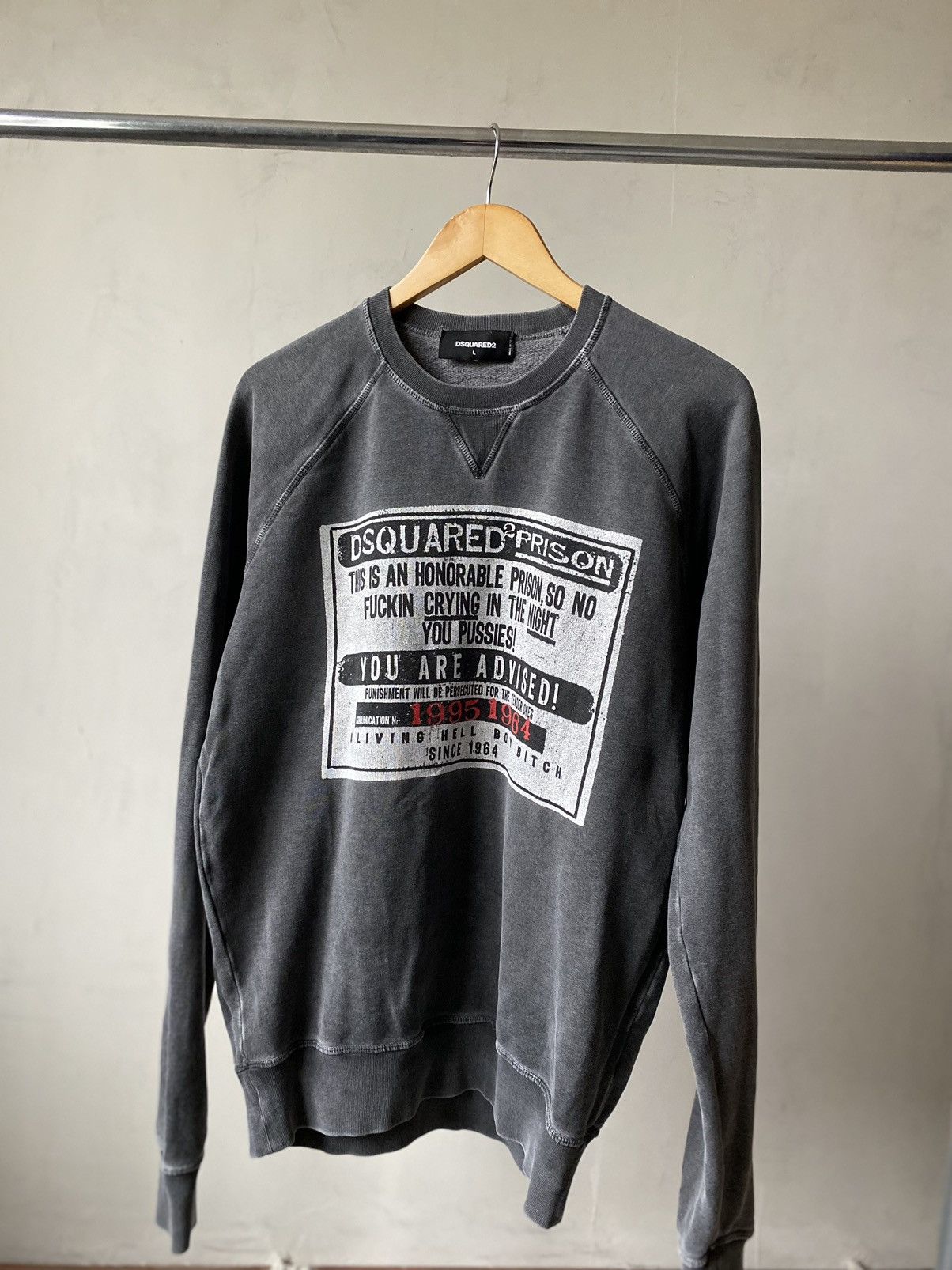 Dsquared2 Dsquared2 Prison Sweatshirt Size US L / EU 52-54 / 3 - 1 Thumbnail