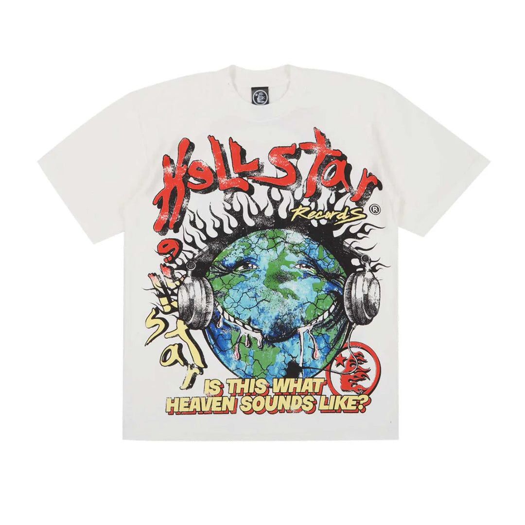 HELLSTAR Heaven on Earth Tee Cream Size US XL / EU 56 / 4 - 1 Thumbnail