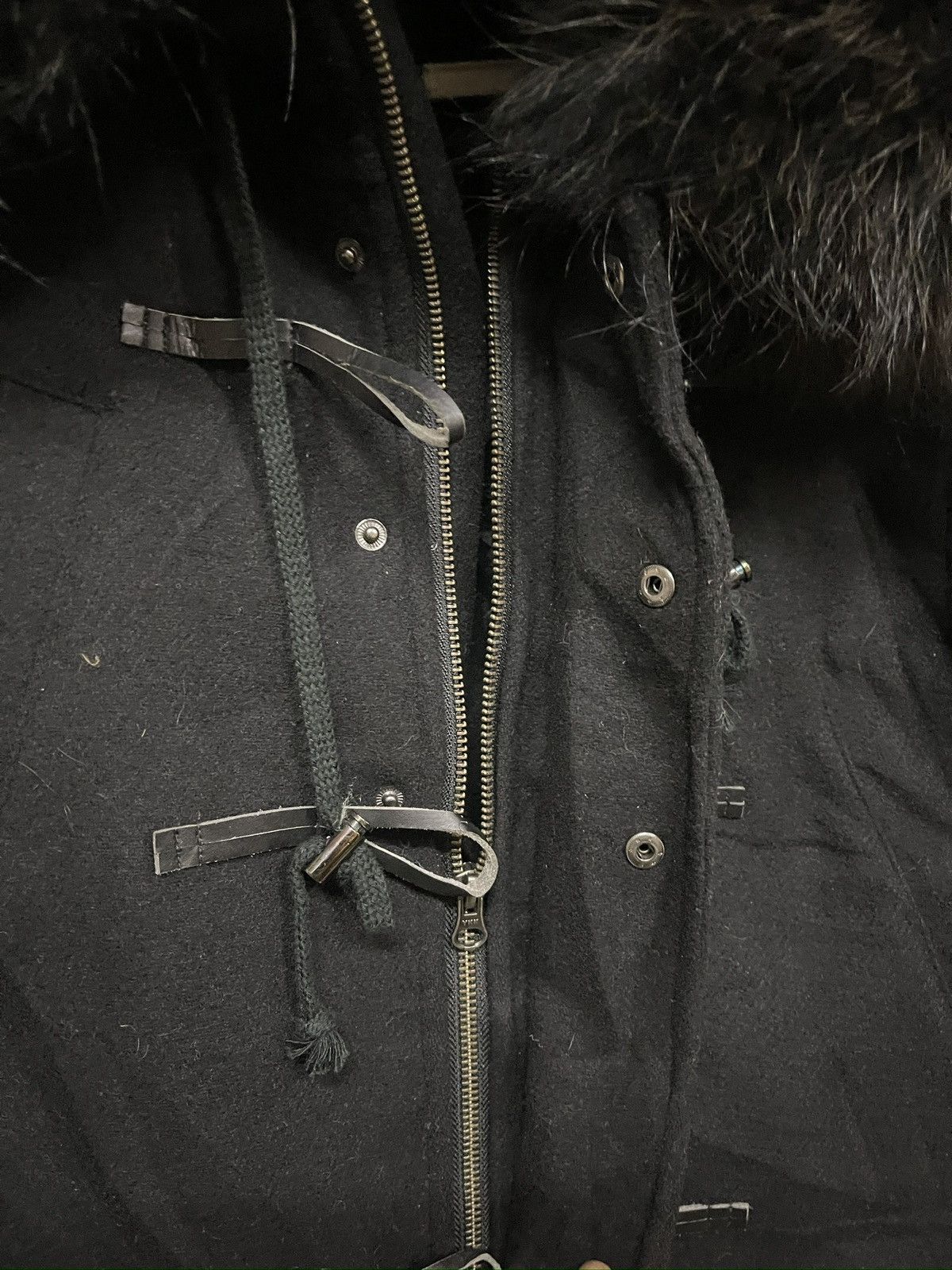 Roen Roen x Semantic Design - Fur raccoon Parka Size L / US 10 / IT 46 - 8 Thumbnail