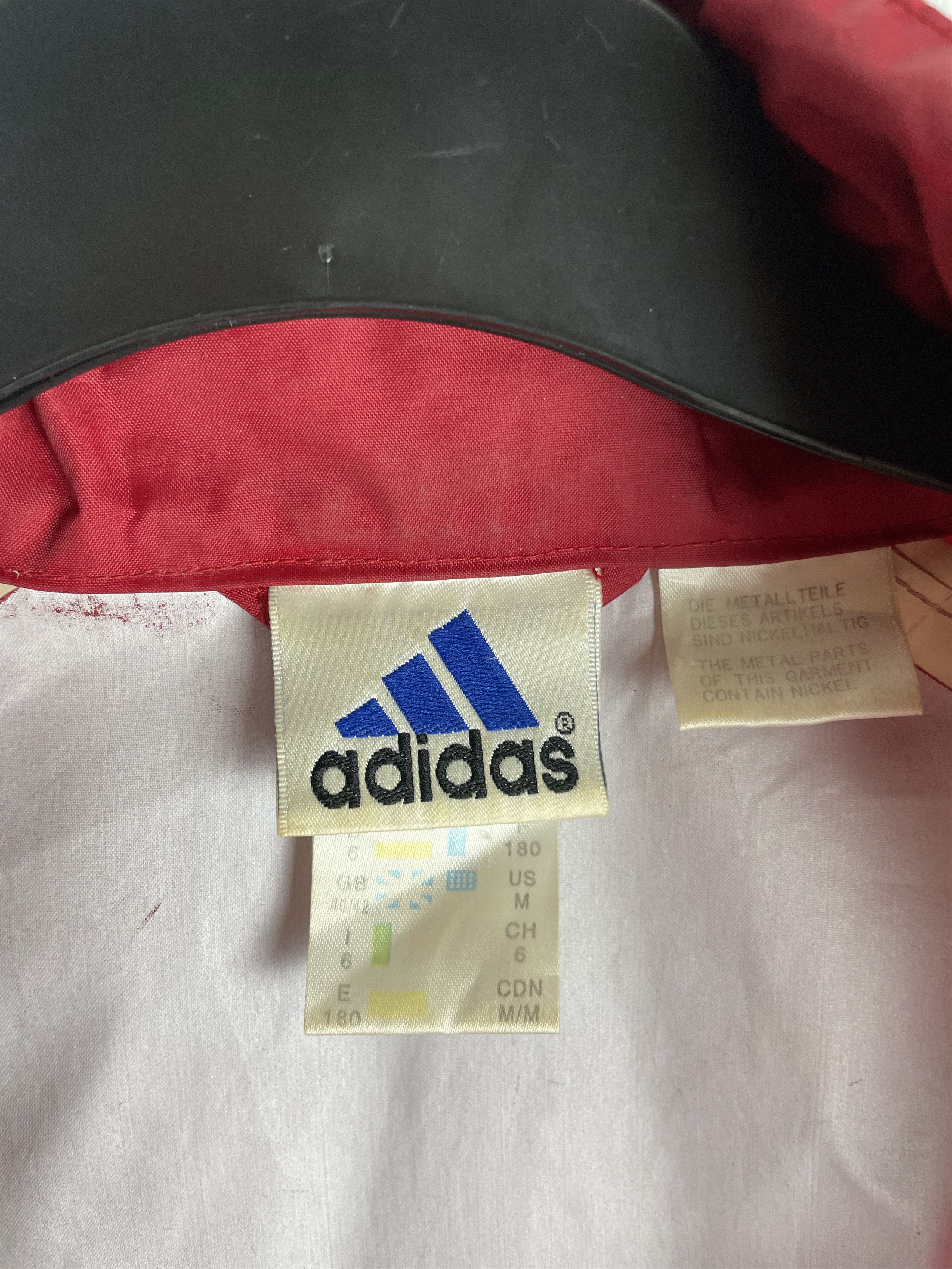 Adidas Adidas vintage track jacket raincoats 90s Size US M / EU 48-50 / 2 - 6 Thumbnail