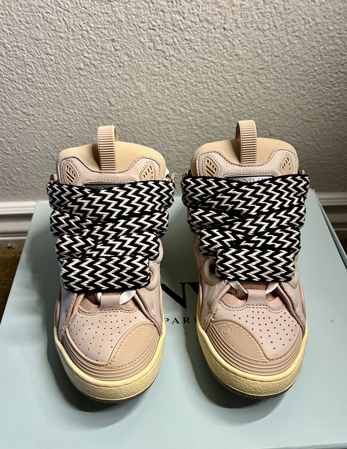 Lanvin Lanvin Leather Curb Pink Gum (Women’s) Size US 8 / IT 38 - 3 Thumbnail