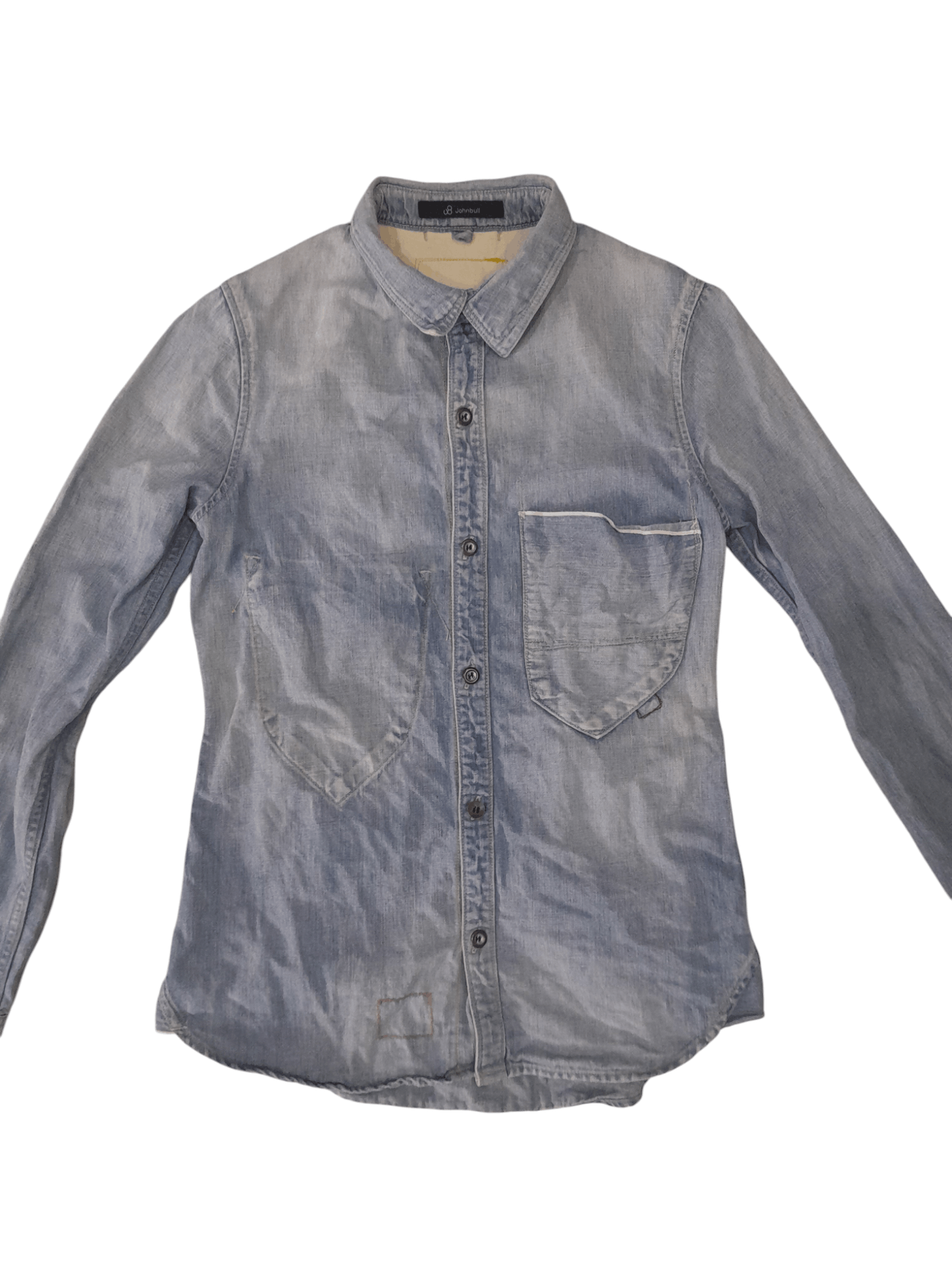 Johnbull Johnbull Shunsuke Niwa Selvedge Japan Buffalo Shirt (F446) Size US S / EU 44-46 / 1 - 4 Thumbnail