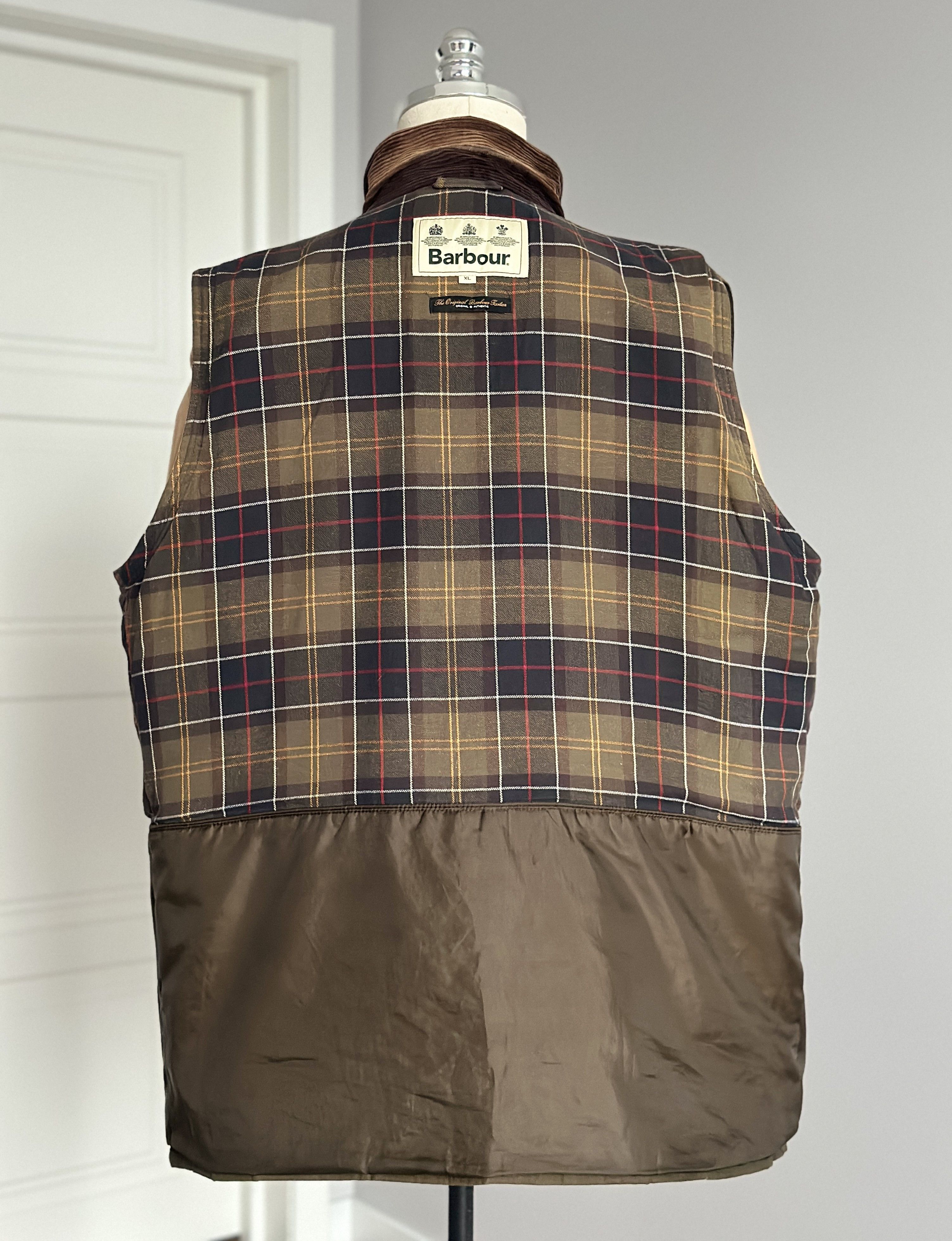 Barbour Barbour Westmorland Jacket Vest British Style Waxed Cotton Size US XL / EU 56 / 4 - 17 Thumbnail