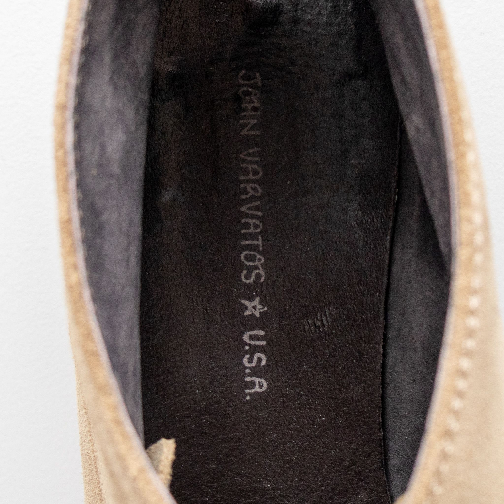 John Varvatos ohn Varvatos USA Men’s Tan Suede Chukka Ankle Desert Boots Size US 10 / EU 43 - 13 Thumbnail