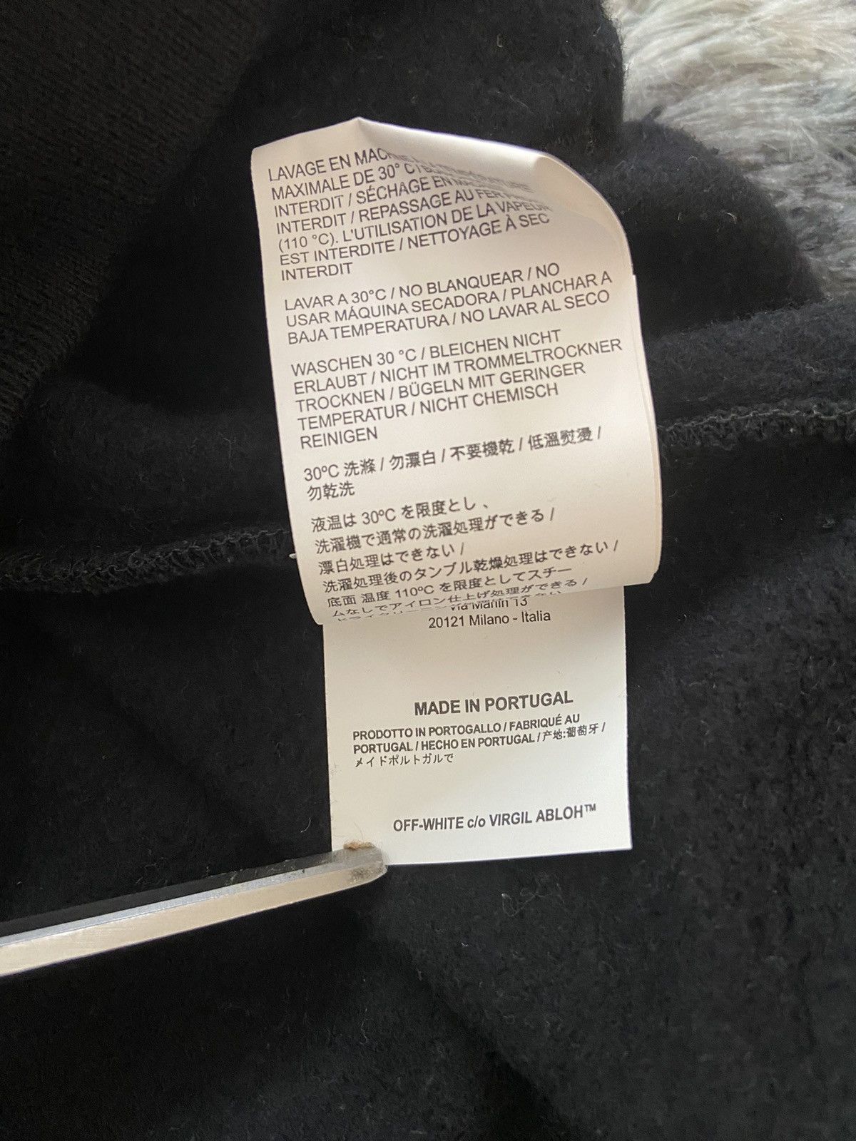 Off-White Off-White Business Casual Bernini FW2019 Black Hoodie Size US S / EU 44-46 / 1 - 12 Thumbnail