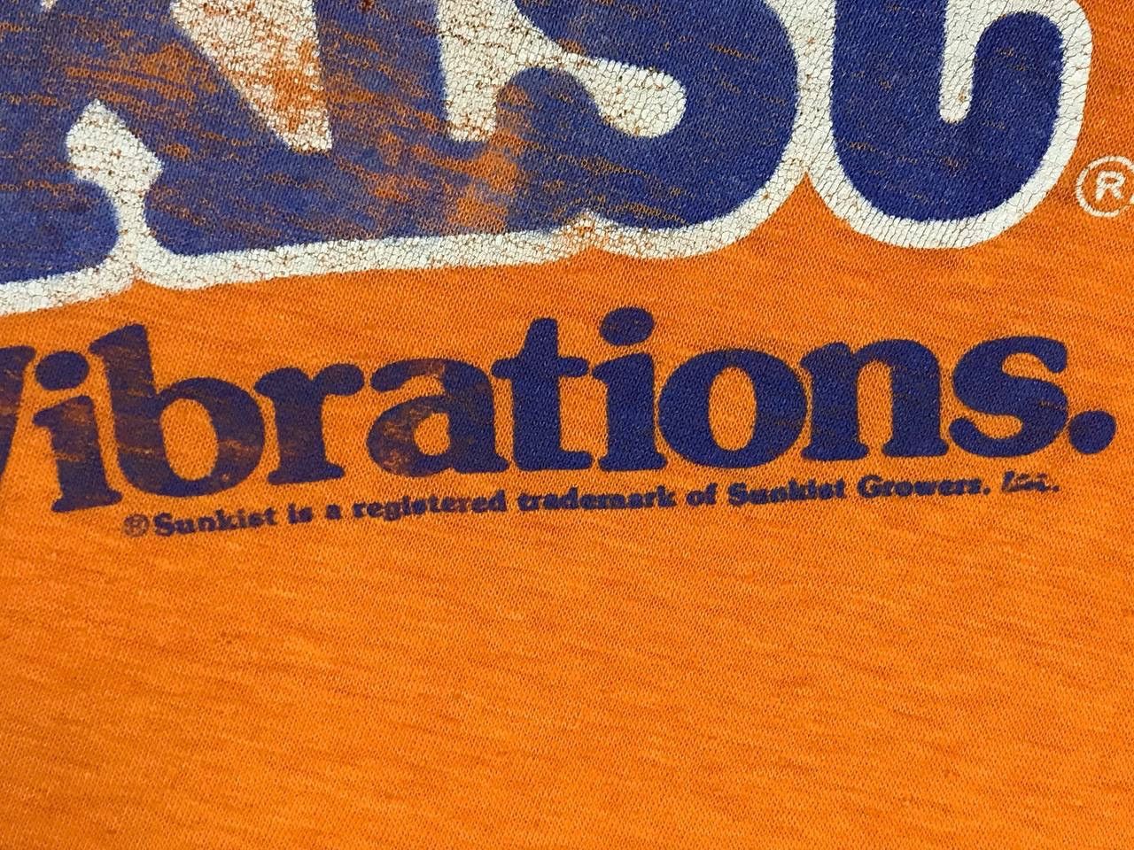 Vintage vintage 80s sunkist orange tangerine drink paper thin Size US M / EU 48-50 / 2 - 7 Thumbnail