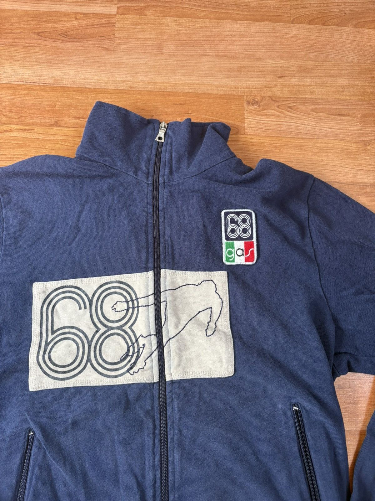 GAS Vintage Y2k GAS zip up Size US L / EU 52-54 / 3 - 2 Thumbnail