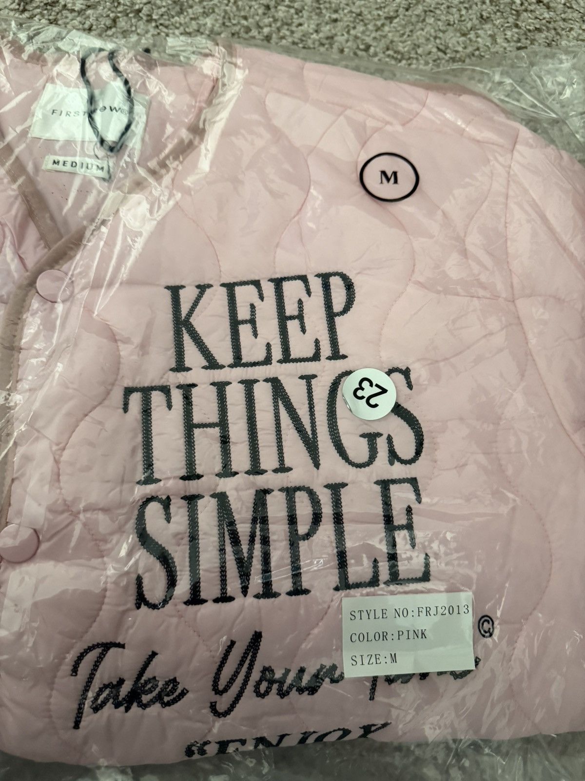 Other First Row Denim Keep Things Simple Quilted Jacket Size US M / EU 48-50 / 2 - 2 Thumbnail