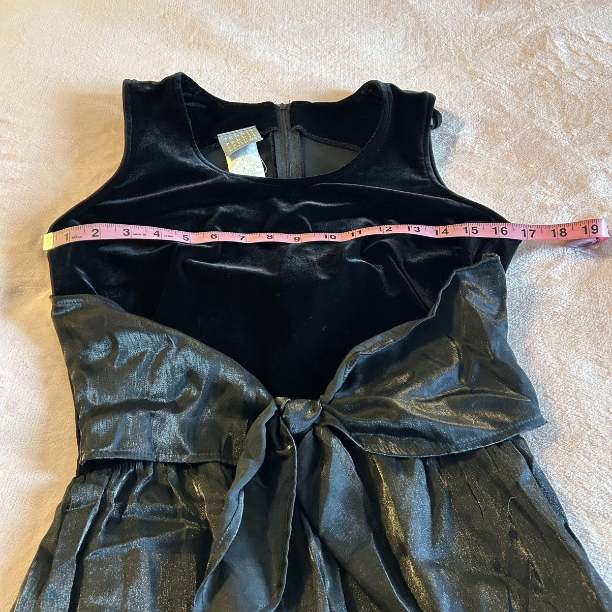 Other Rabbit Designs vintage black velvet and satin dress 8 Size M / US 6-8 / IT 42-44 - 8 Thumbnail