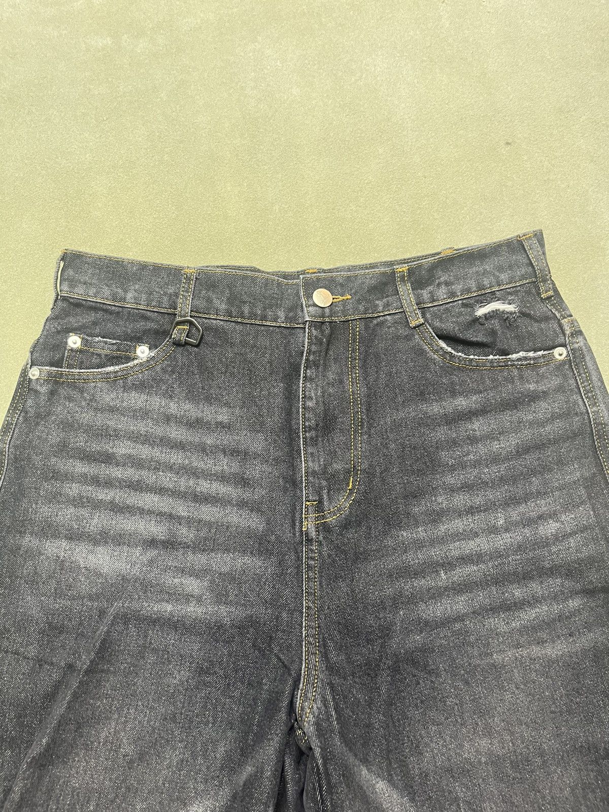 Other Ditch Vintage Flared Distressed Denim Size US 32 / EU 48 - 5 Thumbnail