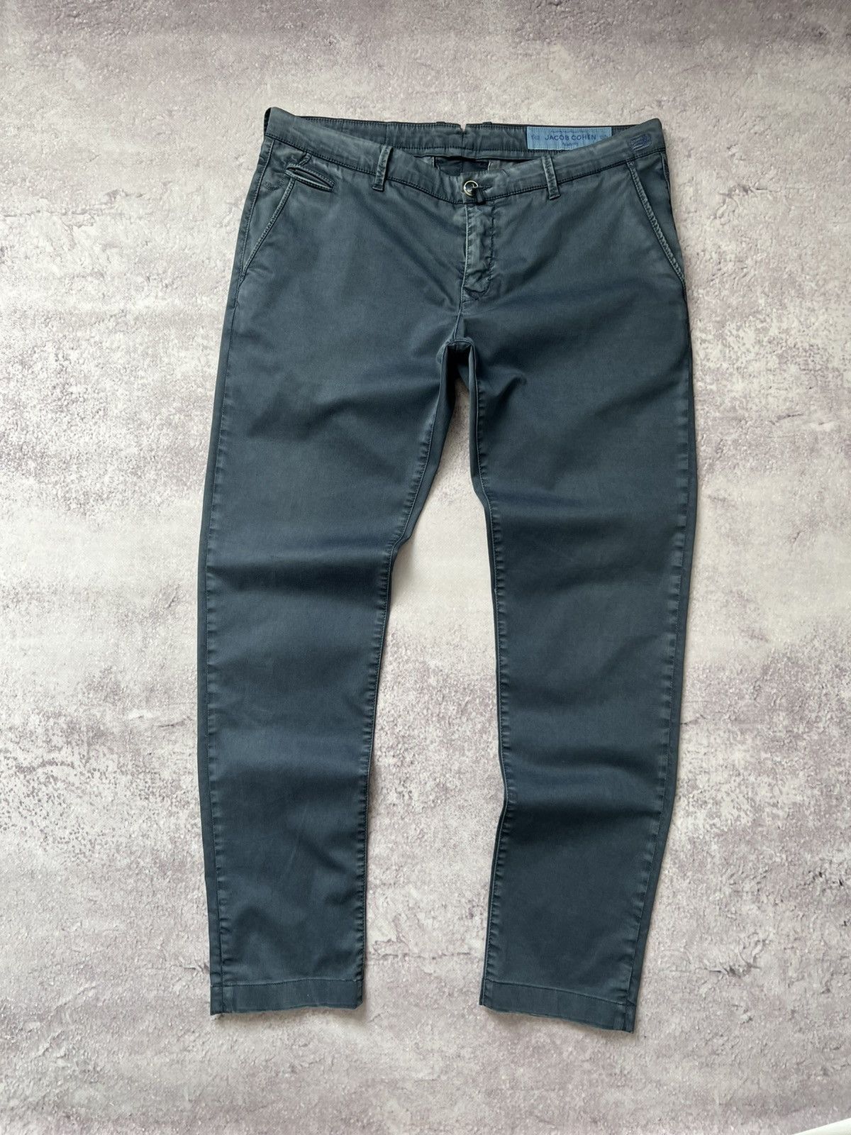 Jacob Cohen Academy Men’s Chino Pants Cotton Stretch Size 37