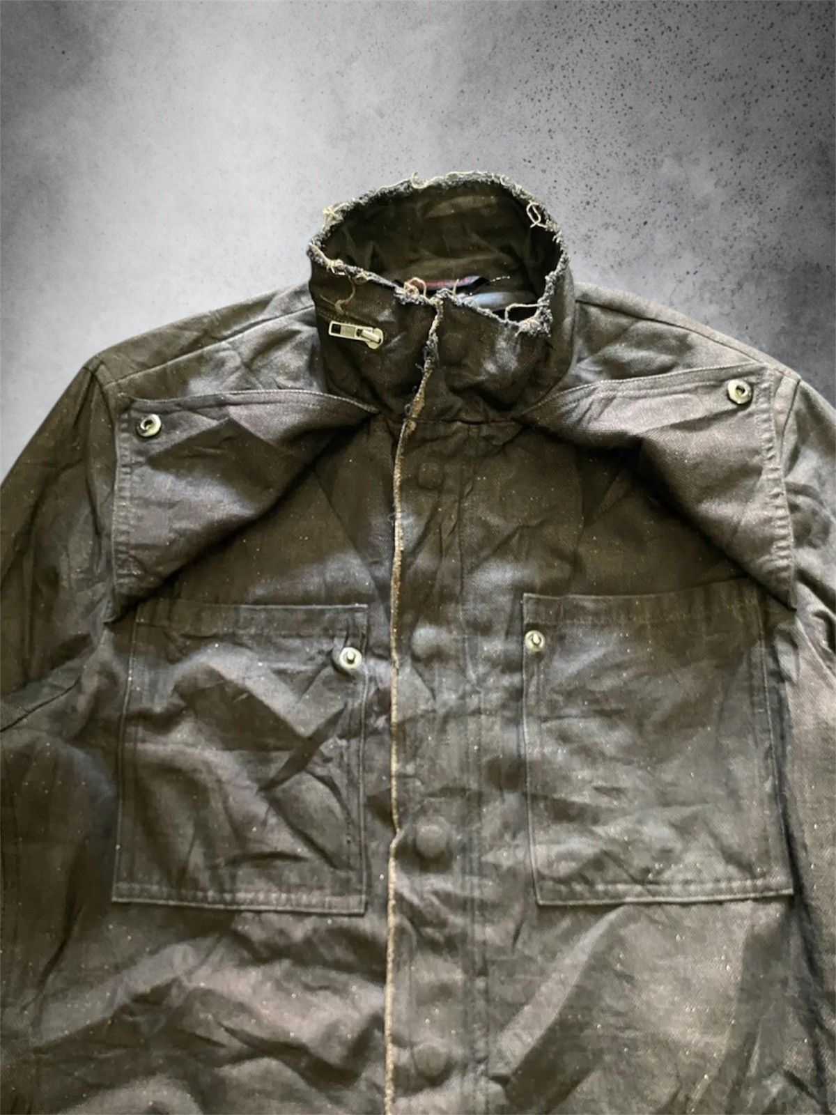 Isamu Katayama Backlash 2000s Custome culture distressed glitter grunge jacket Size US M / EU 48-50 / 2 - 3 Thumbnail