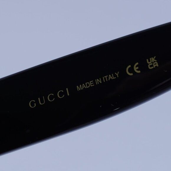 Gucci Gucci GG1789S 001 Sunglasses Black Square Frame, Grey Lenses Size ONE SIZE - 7 Thumbnail