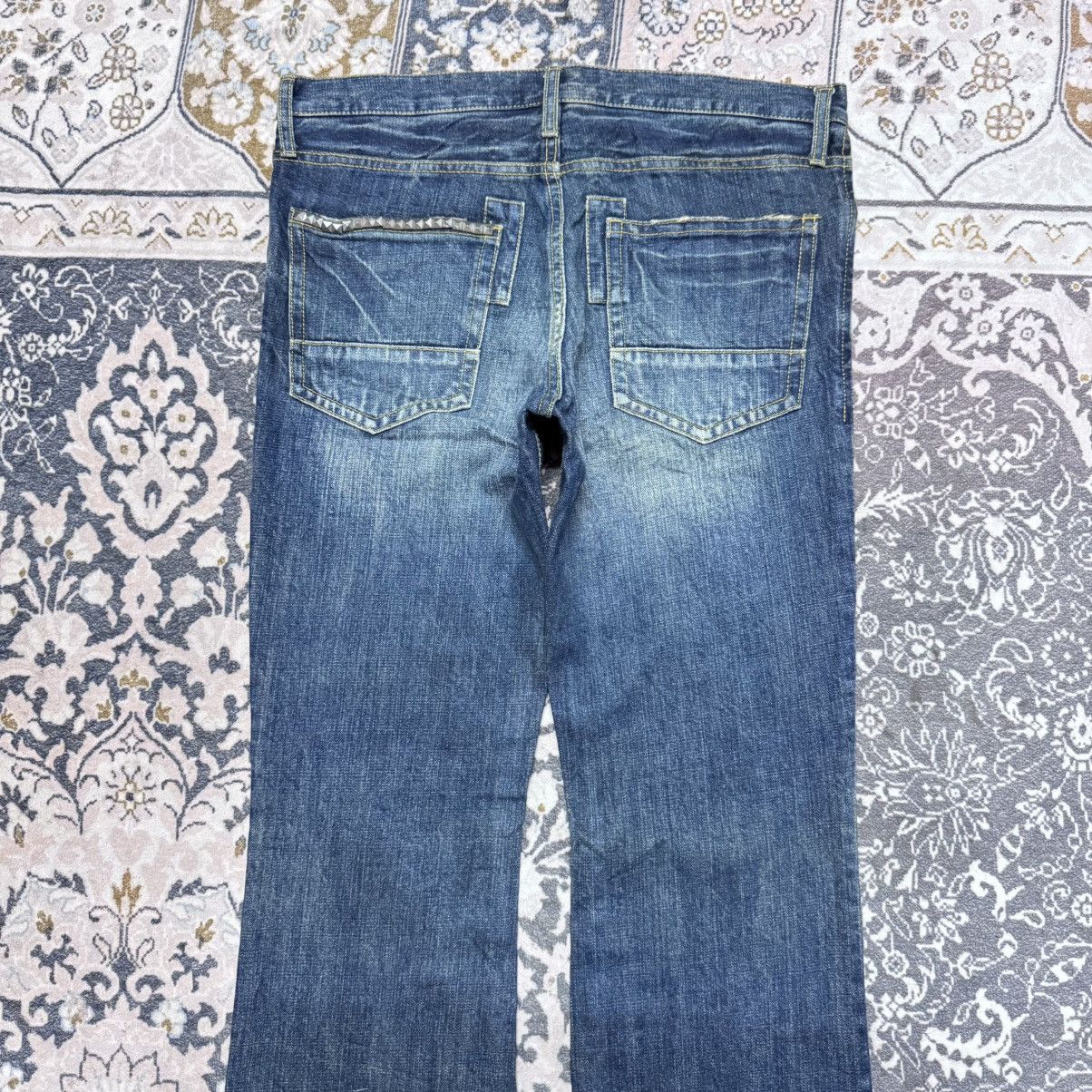 Japanese Brand Sergeant Salute + LZG Denim Flare Jeans Studded Hysteric Size US 33 - 12 Thumbnail