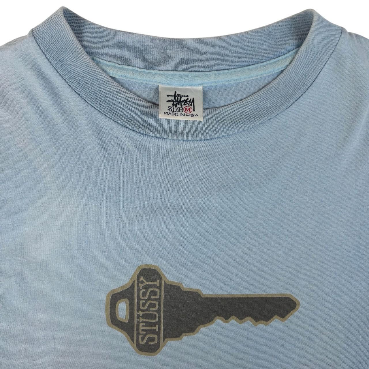 Stussy Vintage Stussy Knowledge Is Key Graphic T Shirt Size M Size US M / EU 48-50 / 2 - 4 Thumbnail