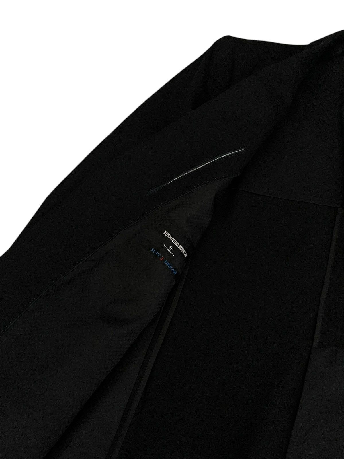 Yoshiyuki Konishi VINTAGE Ficce by Yoshiyuki Konishi 1990s Compact Wool Blazer Size 48S - 12 Thumbnail