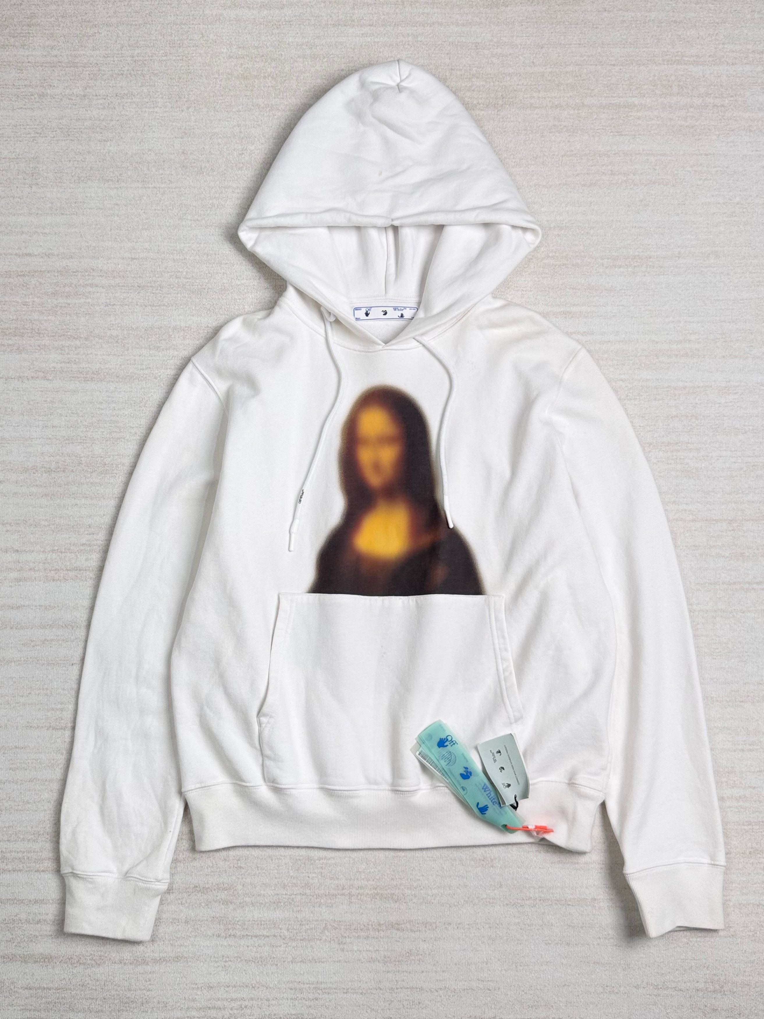 Mona lisa hoodie off white best sale