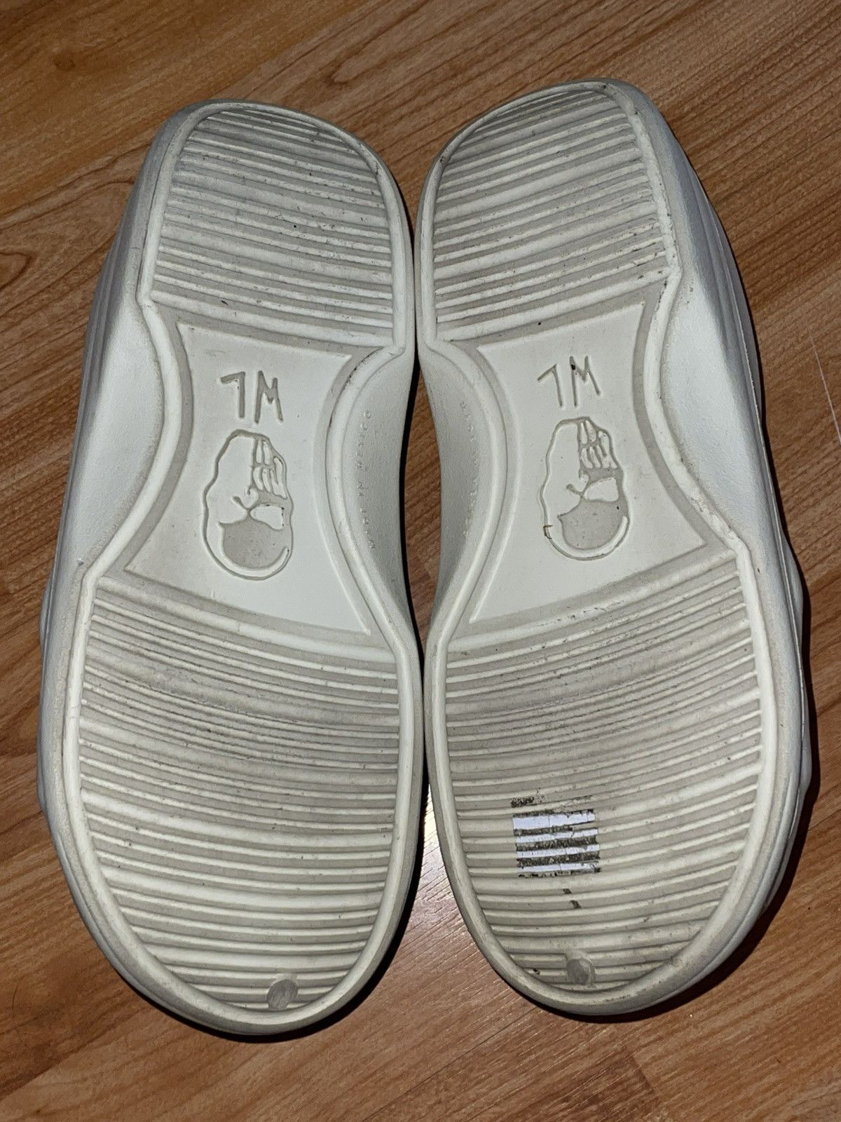 Warren Lotas Warren Lotas Obligatory Foam Shoe Sz 11 White skull clogs Size US 11 / EU 44 - 5 Thumbnail