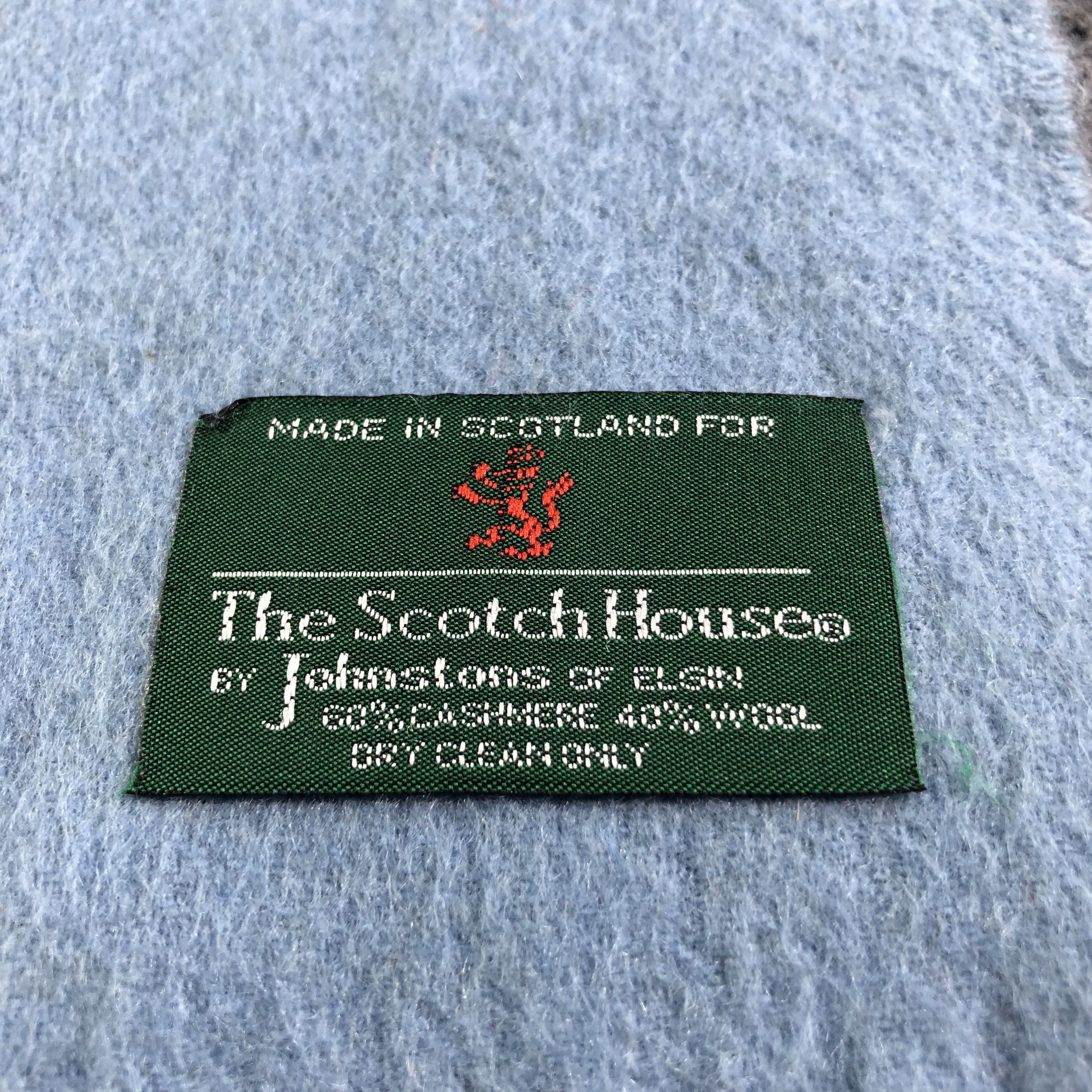 Johnstons Of Elgin Johnstons Of Elgin Cashmere/Wool Scarf Muffler V2136 Size ONE SIZE - 4 Thumbnail