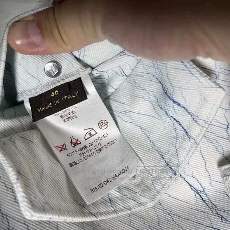 Louis Vuitton Louis Vuitton Marble Denim Jacket Size US S / EU 44-46 / 1 - 4 Thumbnail
