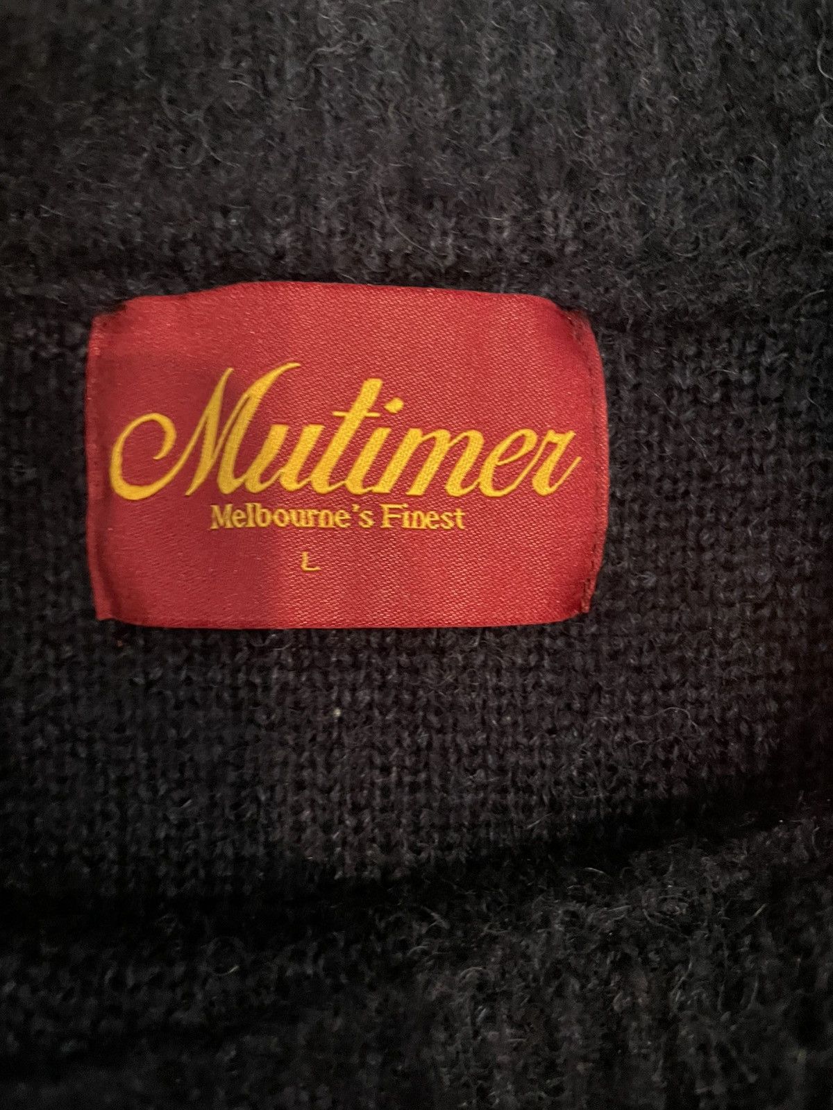 Mutimer Mutimer Mohair Knit Sweater Size US L / EU 52-54 / 3 - 3 Thumbnail
