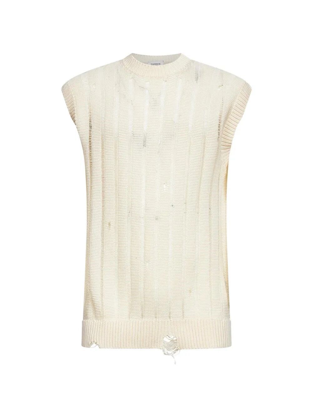 Laneus Knitted Vest Size US XL / EU 56 / 4 - 1 Thumbnail