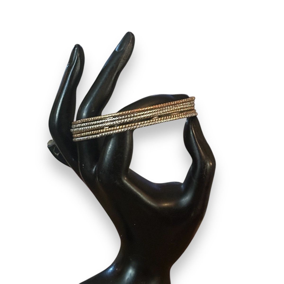 Other Gold and silver tone thin bangle bracelet bundle Size ONE SIZE - 2 Thumbnail