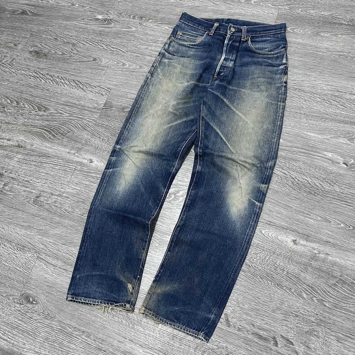HOLLYWOOD RANCH MARKET 90s Iron H.K Market Selvedge Denim Pant Size US 31 - 3 Thumbnail