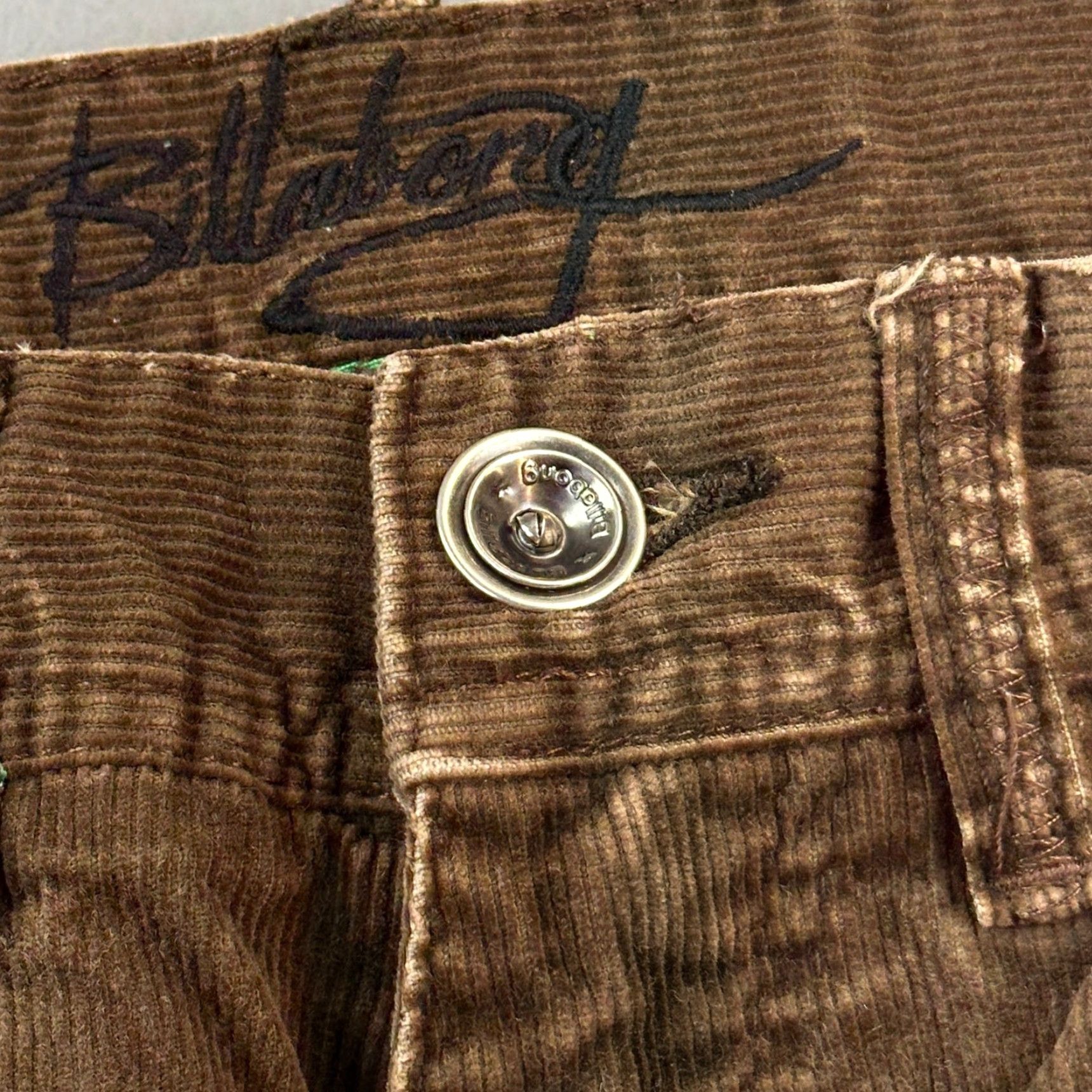 Billabong VINTAGE Billabong Pants Mens 30x31 Brown Corduroy Straight Chino Skate Surf Y2K Size US 30 / EU 46 - 7 Thumbnail