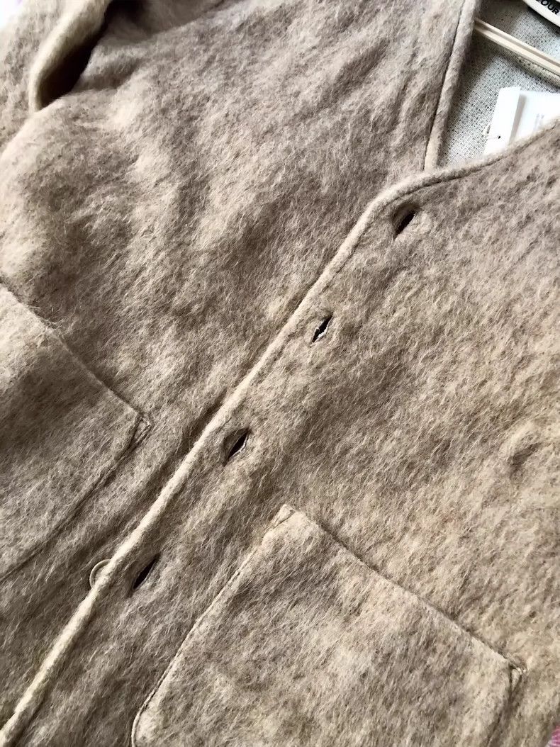 Our Legacy our legacy Light greyish white horsehair cardigan 2503-Next Size US M / EU 48-50 / 2 - 4 Thumbnail