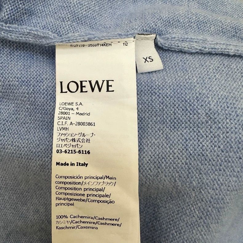 Loewe LOEWE Short Polo collar in pure color Size XS / US 0-2 / IT 36-38 - 3 Thumbnail