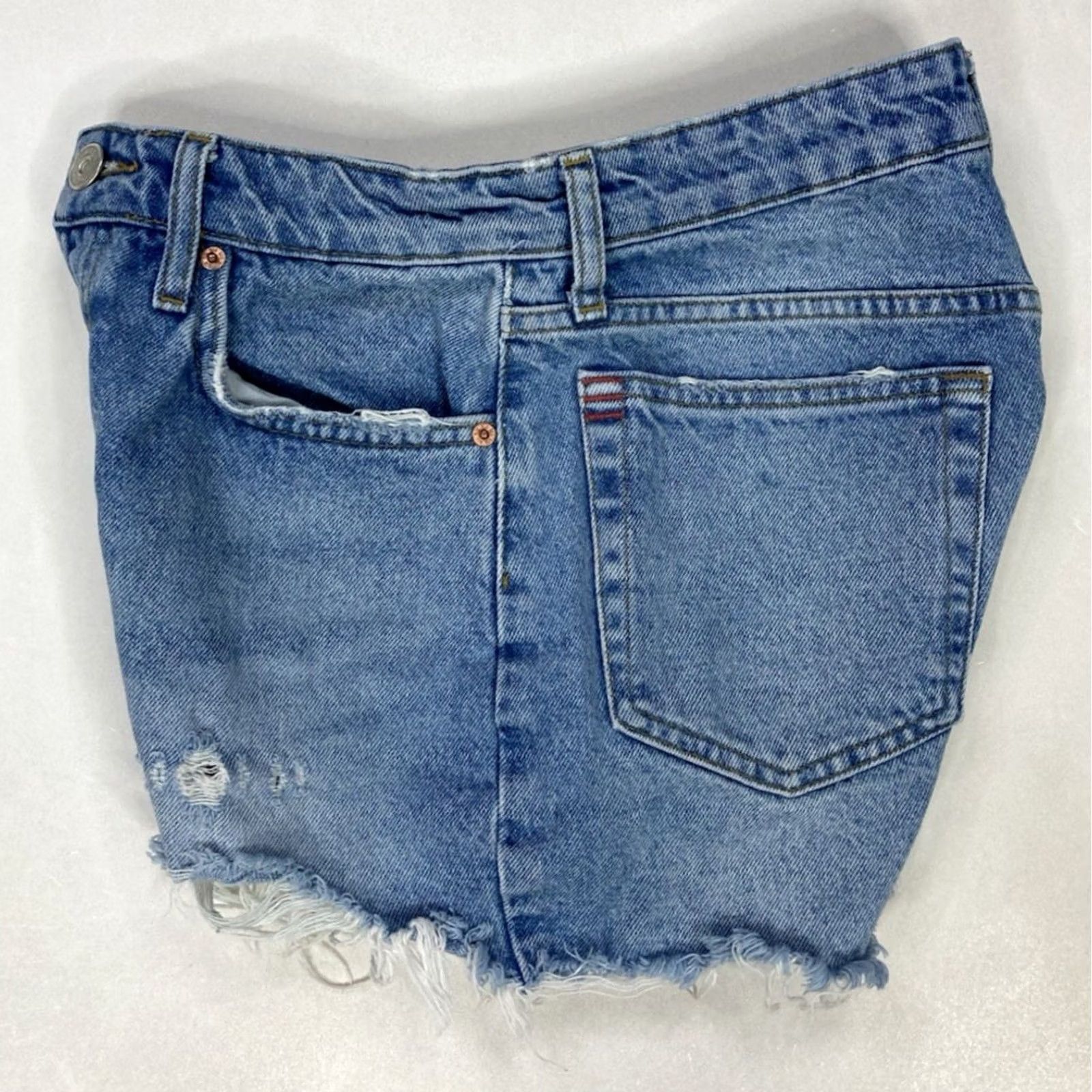 Levi's BDG Urban Outfitters Summer Cutoff Denim Jean Shorts Women 27 Blue Size 28" / US 6 / IT 42 - 3 Thumbnail