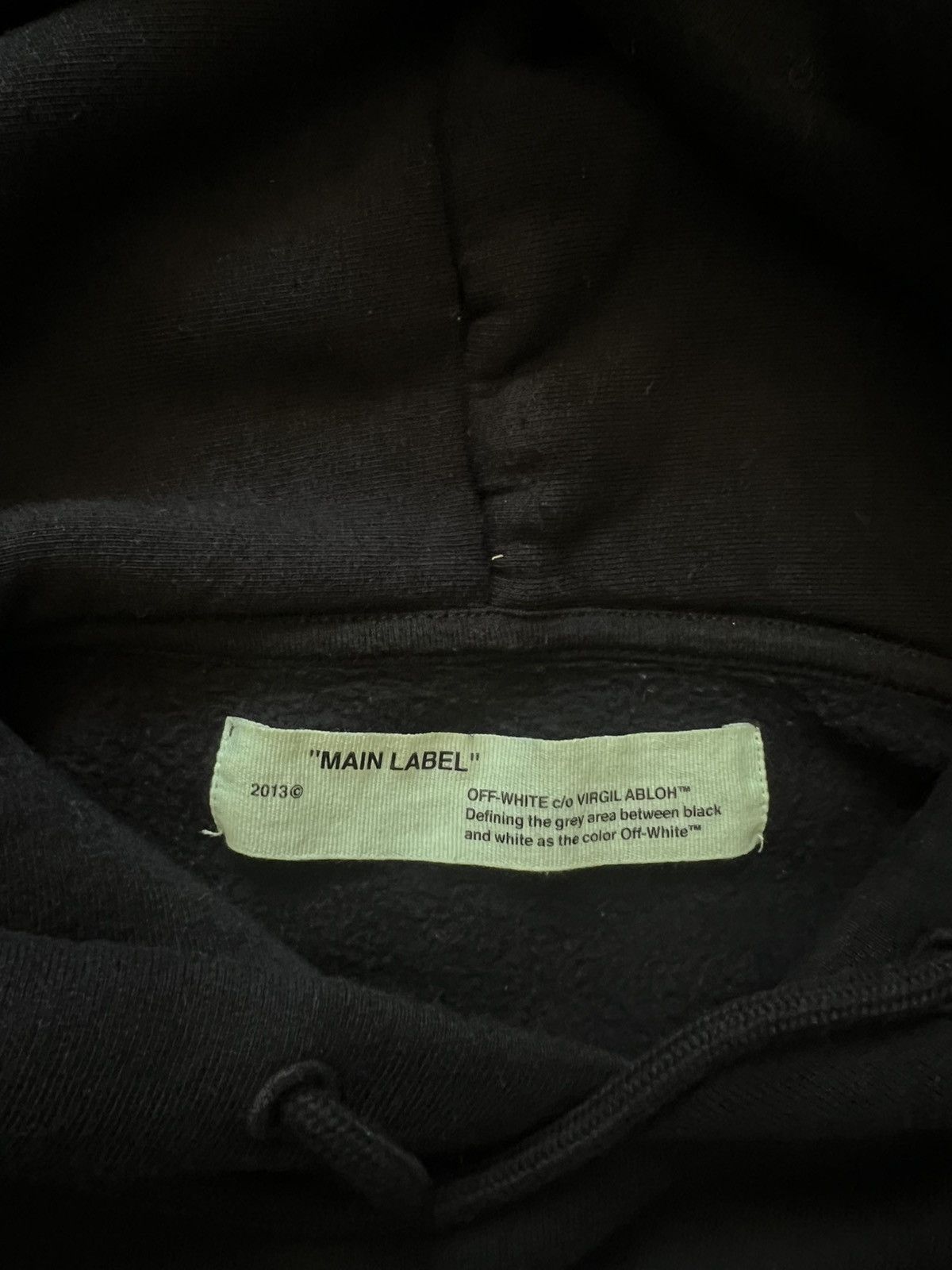 Off-White Off-White “not real” “seeing things” hoodie Size US M / EU 48-50 / 2 - 3 Thumbnail