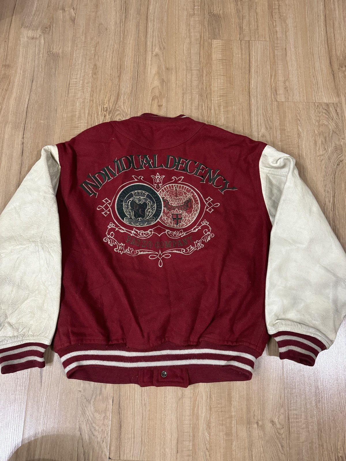 Vintage VINTAGE PAZZO COMPANY VARSITY JACKET Size US L / EU 52-54 / 3 - 8 Thumbnail