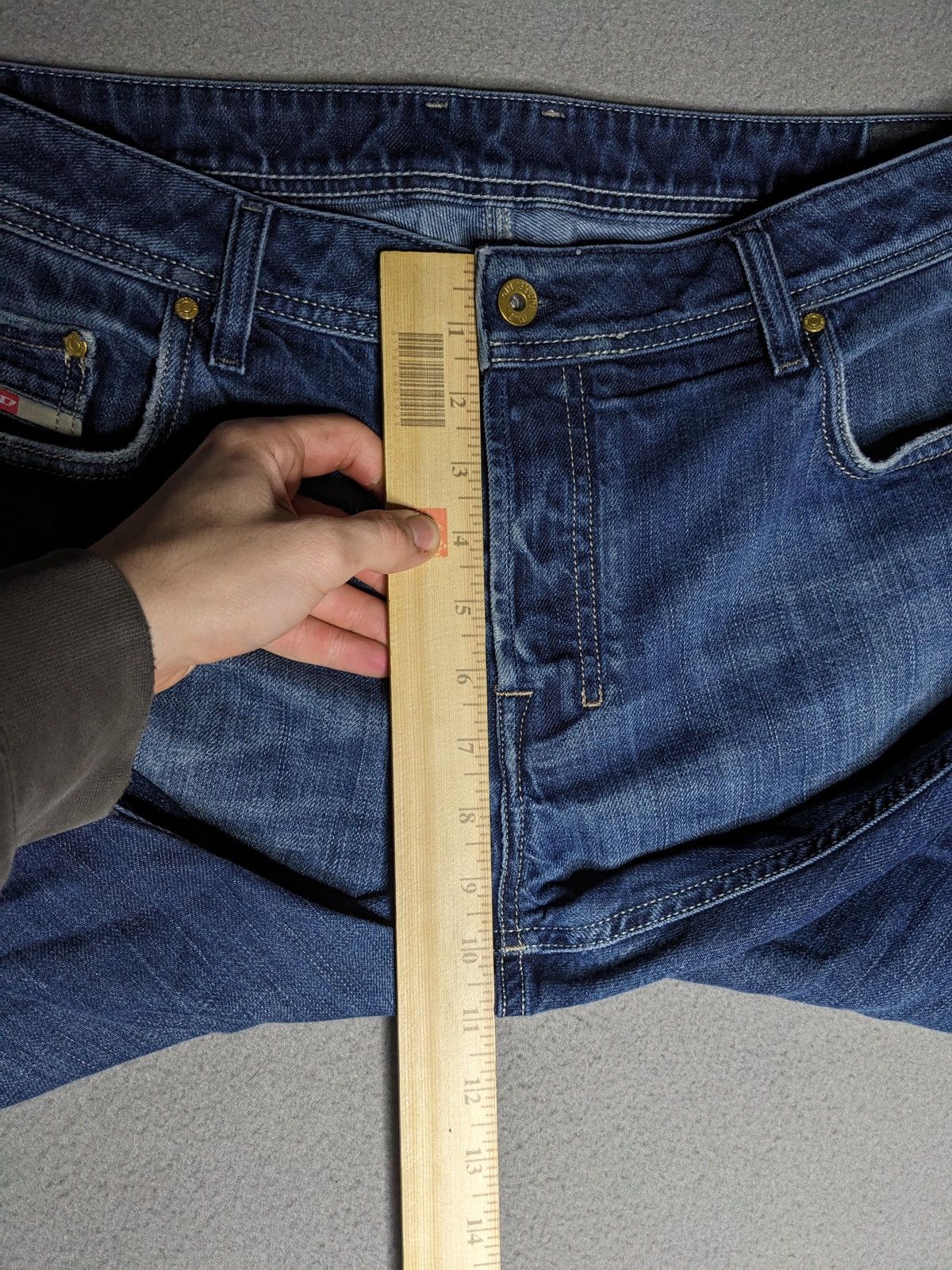 Diesel VTG Diesel Zatiny Denim 38x28 Bootcut Flare Jeans Size US 38 / EU 54 - 19 Thumbnail