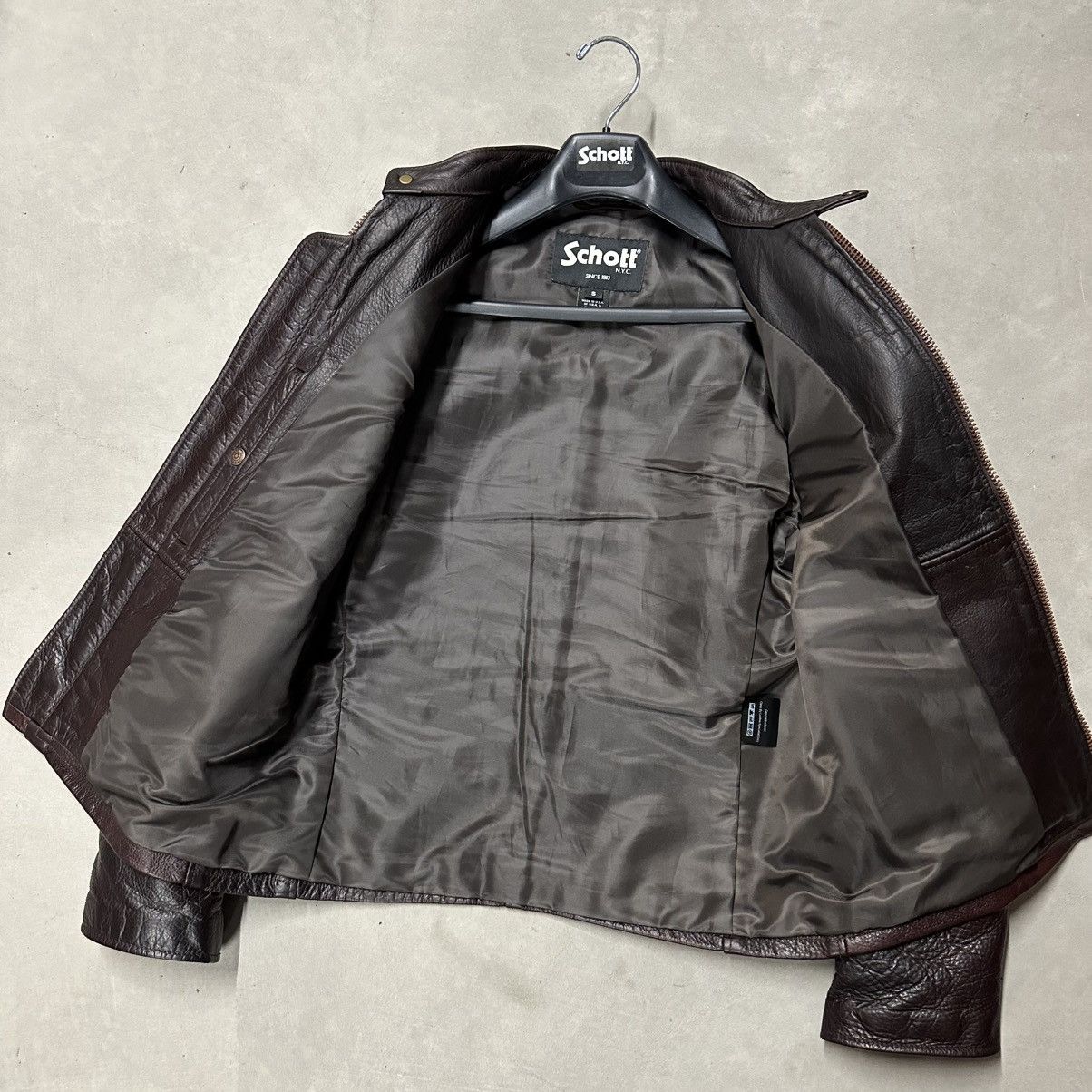 Schott Schott NYC Cafe Racer Jacket Size US S / EU 44-46 / 1 - 3 Thumbnail