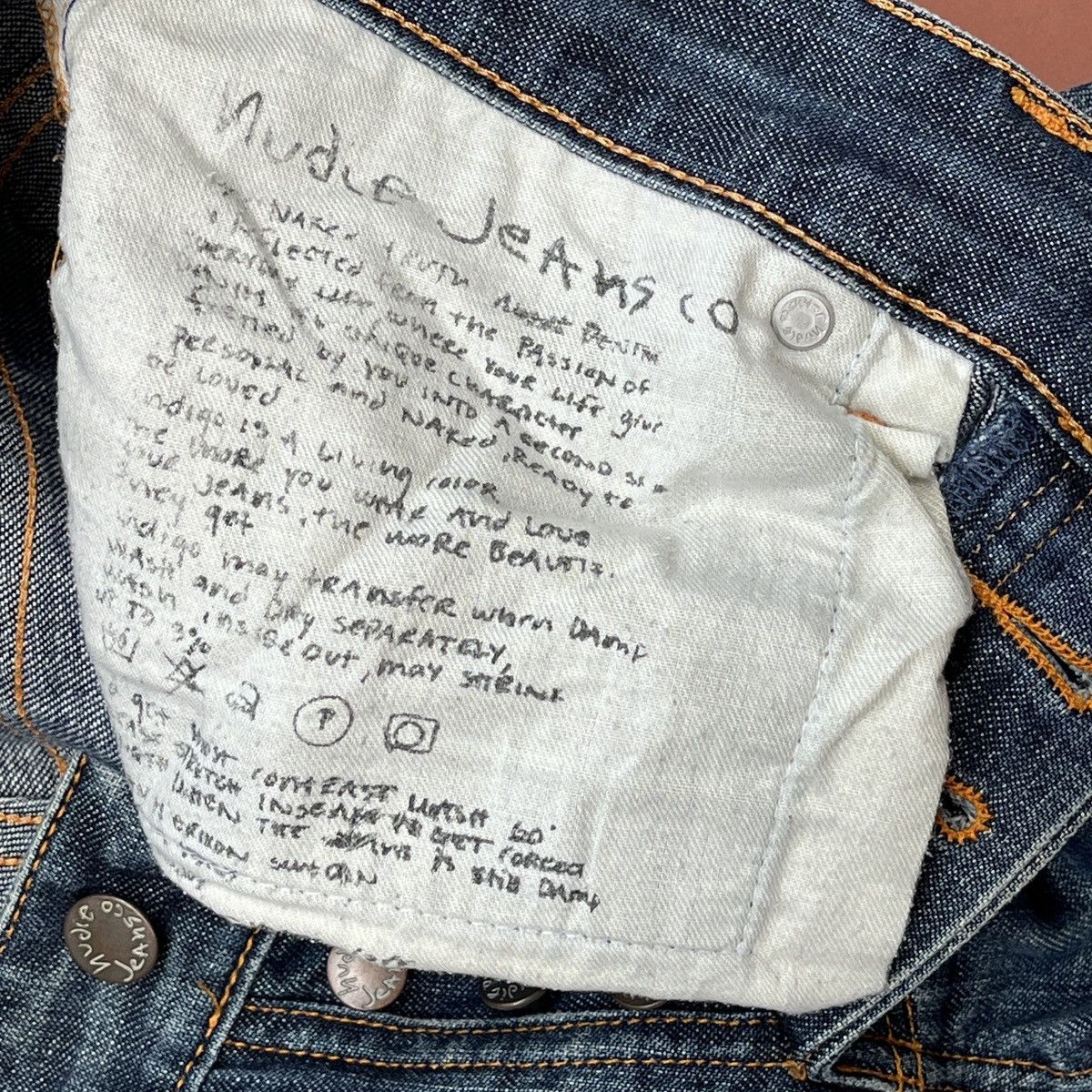 Nudie Jeans DISTRESSED NUDIE JEANS BOOTCUT OLA RIPPED KNEE JAPAN Size US 30 / EU 46 - 17 Thumbnail