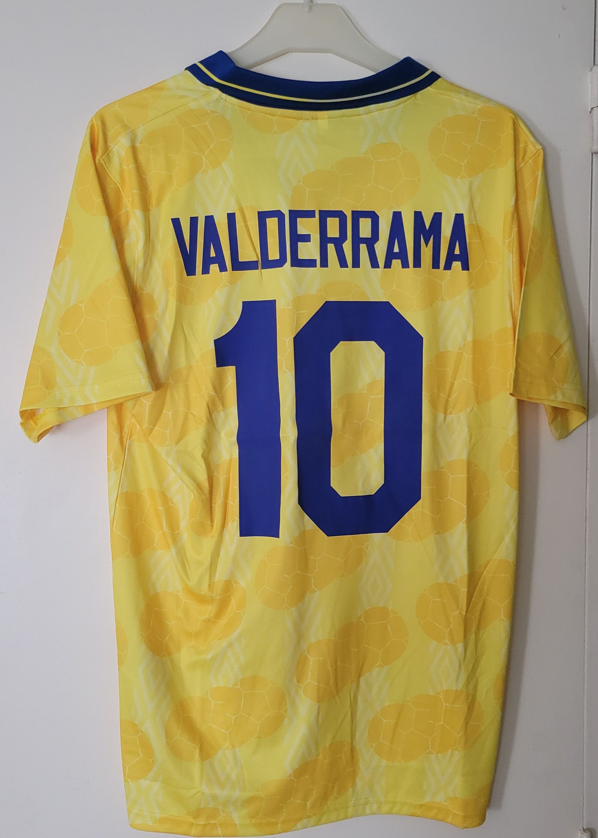 valderrama 10 colombia 1994 jersey vintage football shirt