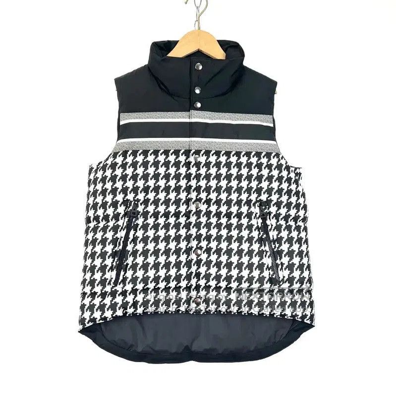 Dior Dior Black Nylon Houndstooth Short Down Jacket . Size XS / US 0-2 / IT 36-38 - 1 Thumbnail