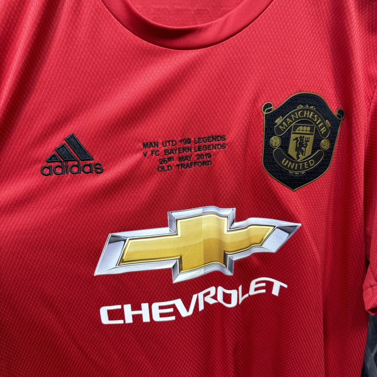 Adidas Manchester united 19/20 home shirt 99 legends #7 beckham Size US XL / EU 56 / 4 - 3 Thumbnail