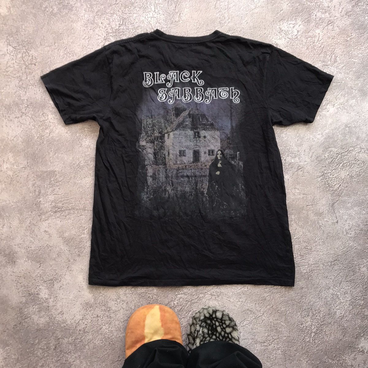 Band Tees VINTAGE BAND TEE BLACK SABBATH ROCK MUSIC METAL Size US XL / EU 56 / 4 - 1 Thumbnail