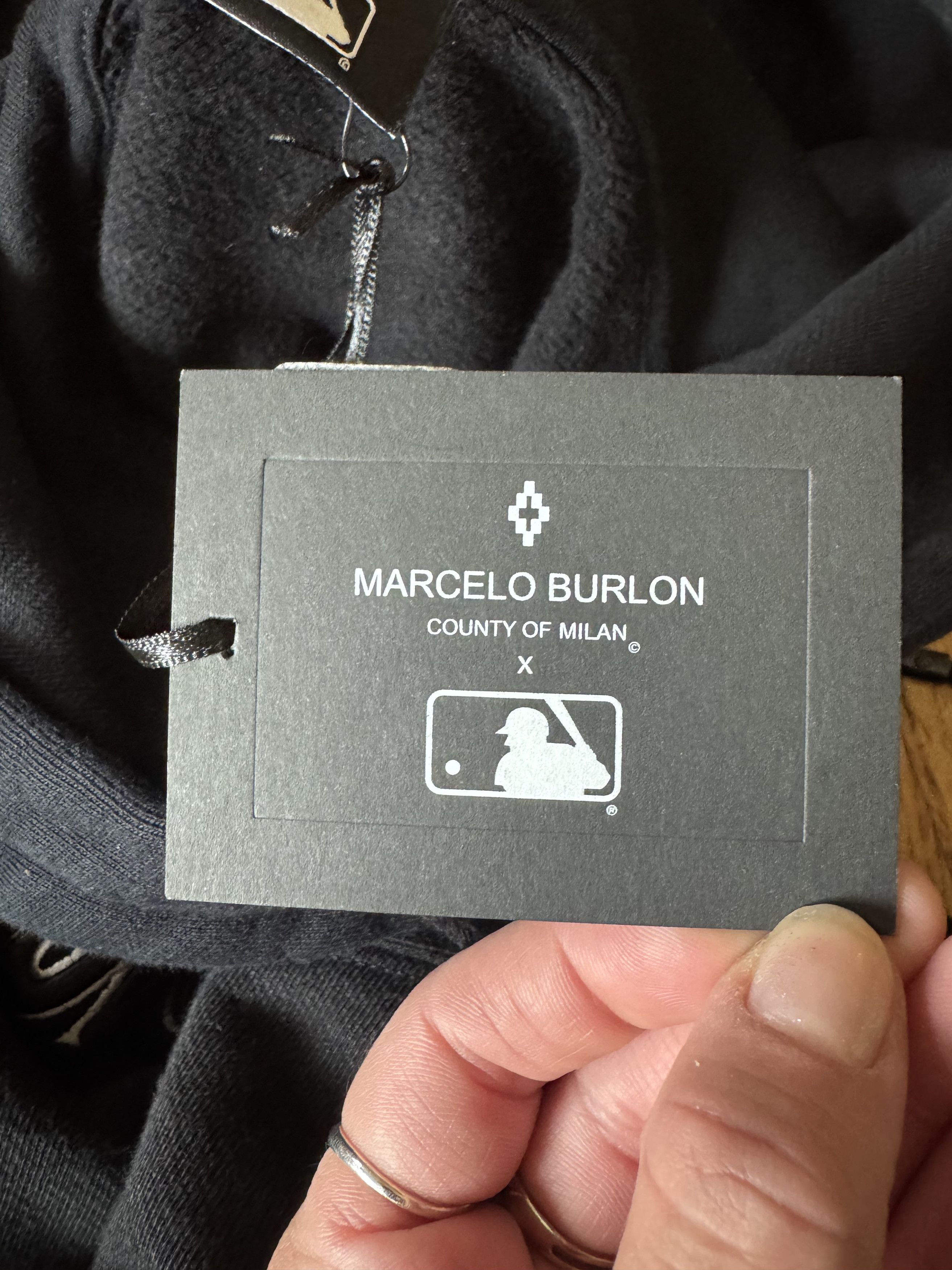 Marcelo Burlon Marcelo Burlon x MLB New York Mets Sweatshirt Size US XXL / EU 58 / 5 - 7 Thumbnail