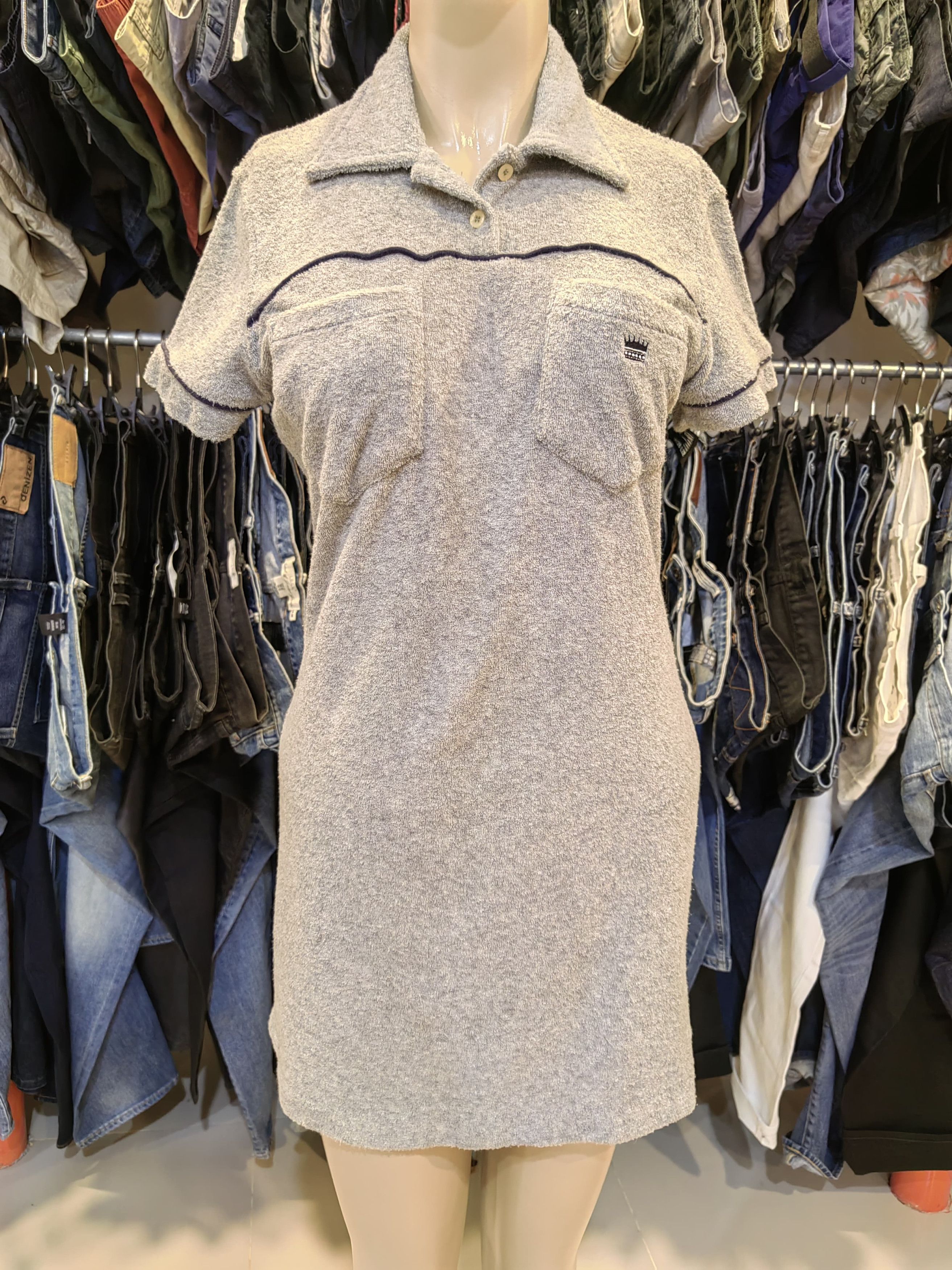 Stussy Vintage 90s Stussy mini dress Size S / US 4 / IT 40 - 1 Thumbnail