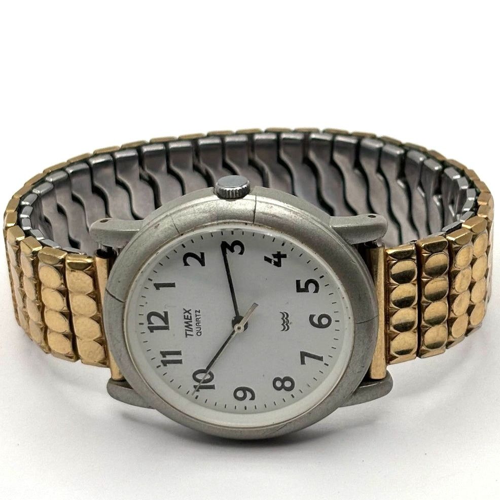 Timex Vintage Silver & Gold Timex Watch Size ONE SIZE - 3 Thumbnail
