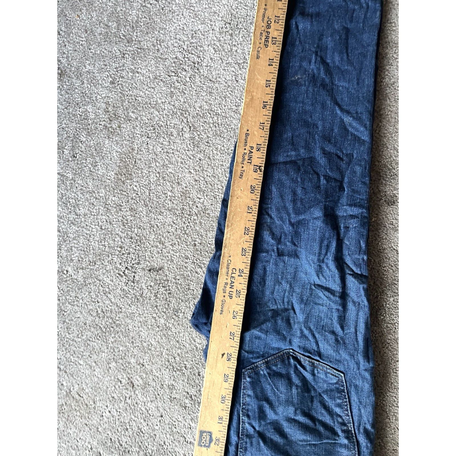 Madewell Madewell Jeans 25 Blue Curvy High Rise Skinny Stretch Denim Jeans Women Regular 5-Pocket Stretch All Seasons Mid Rise Vintage No Size 42" / US 20 - 7 Thumbnail