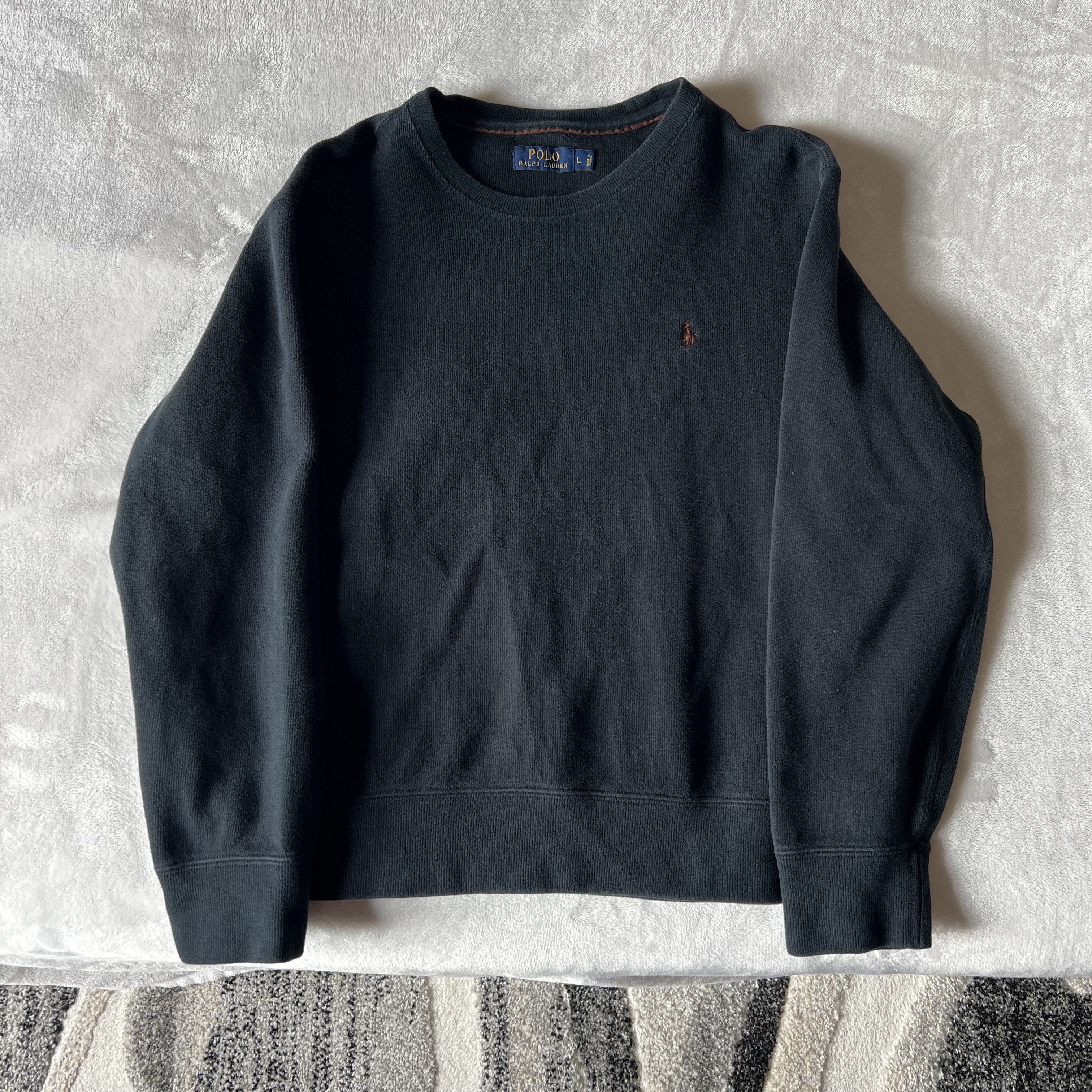 Polo Ralph Lauren Polo Ralph Lauren Mens Vintage Crewneck Sweater Size Large Size US L / EU 52-54 / 3 - 1 Thumbnail