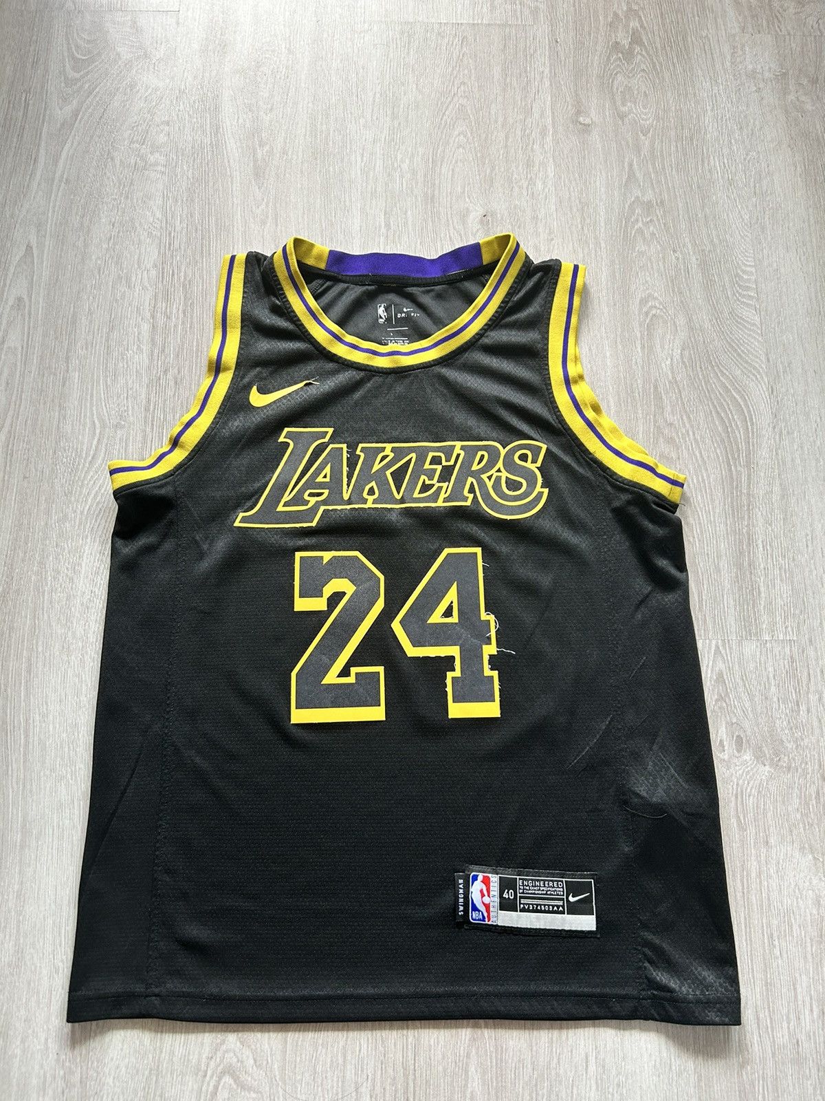 NBA Nike Jersey NBA Kobe Bryant 24 L A Lakers size S Size US S / EU 44-46 / 1 - 1 Thumbnail