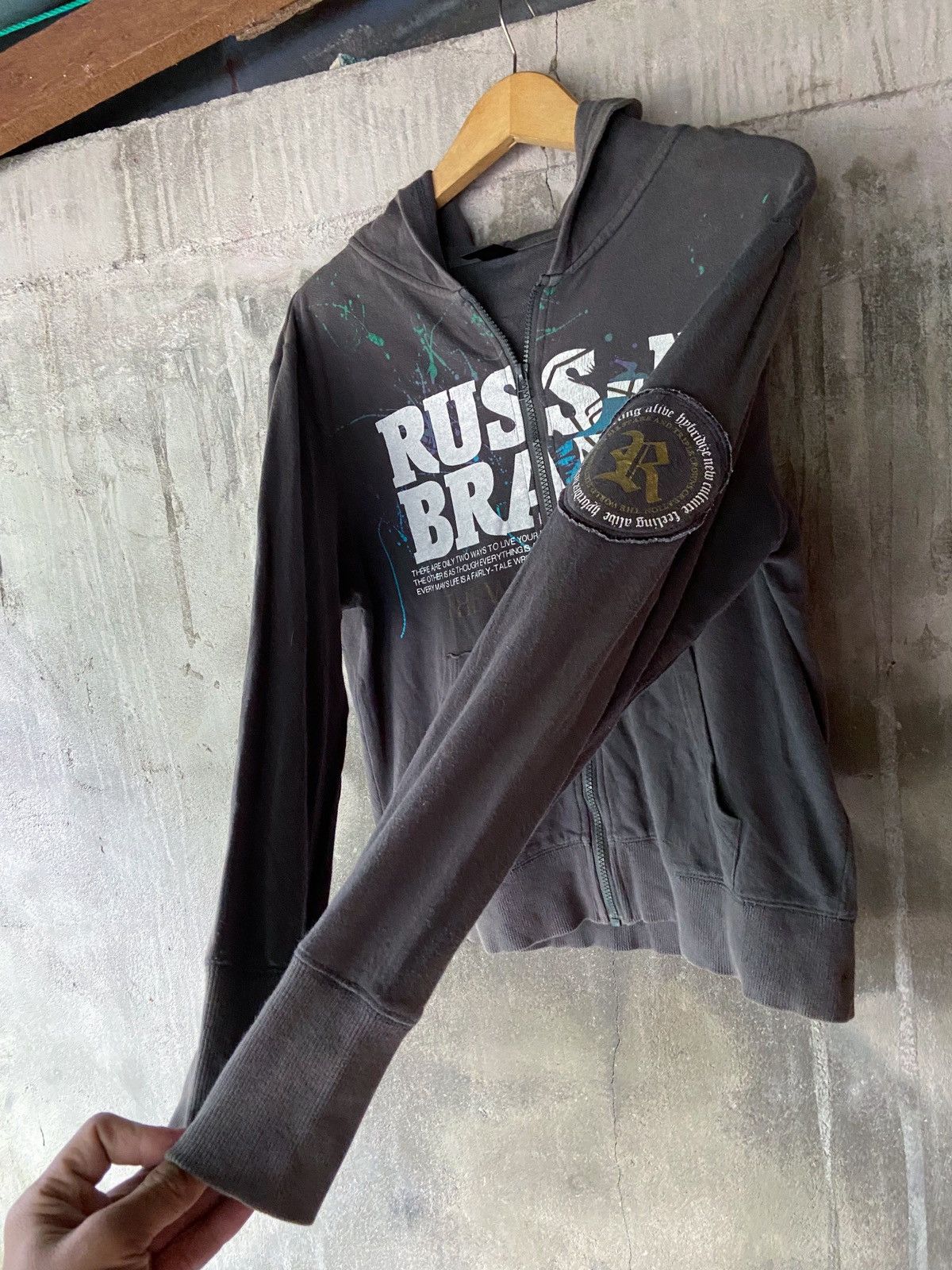Beauty Beast × Hysteric Glamour × Japanese Brand THE WORLD EXIST PERFECT RUSS-K JAPAN ZIP HOODIE Size US M / EU 48-50 / 2 - 4 Thumbnail