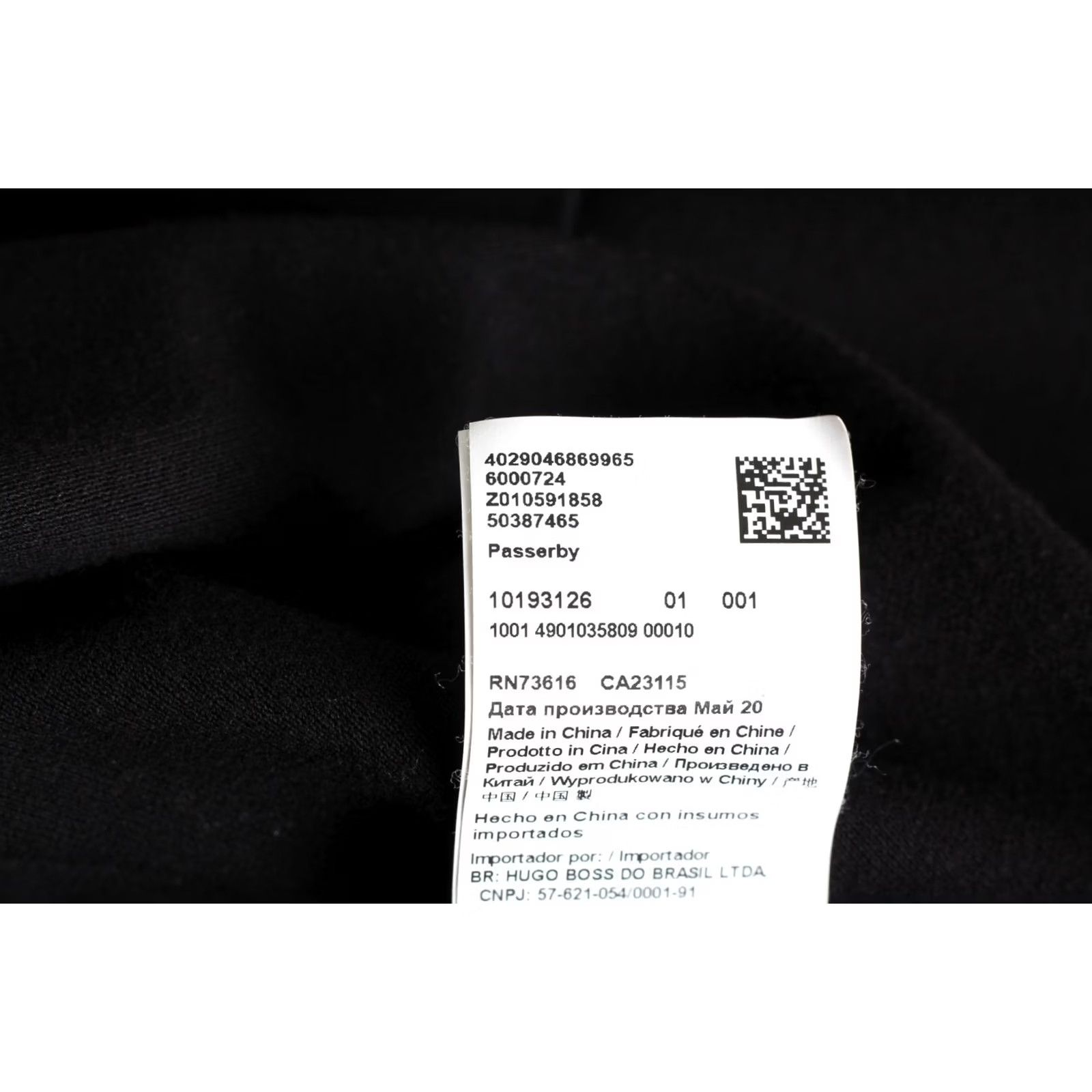 Hugo Boss HUGO BOSS Passerby Polo Shirt Men XL Slim Fit Long Sleeve VR3457 Size US XL / EU 56 / 4 - 7 Thumbnail